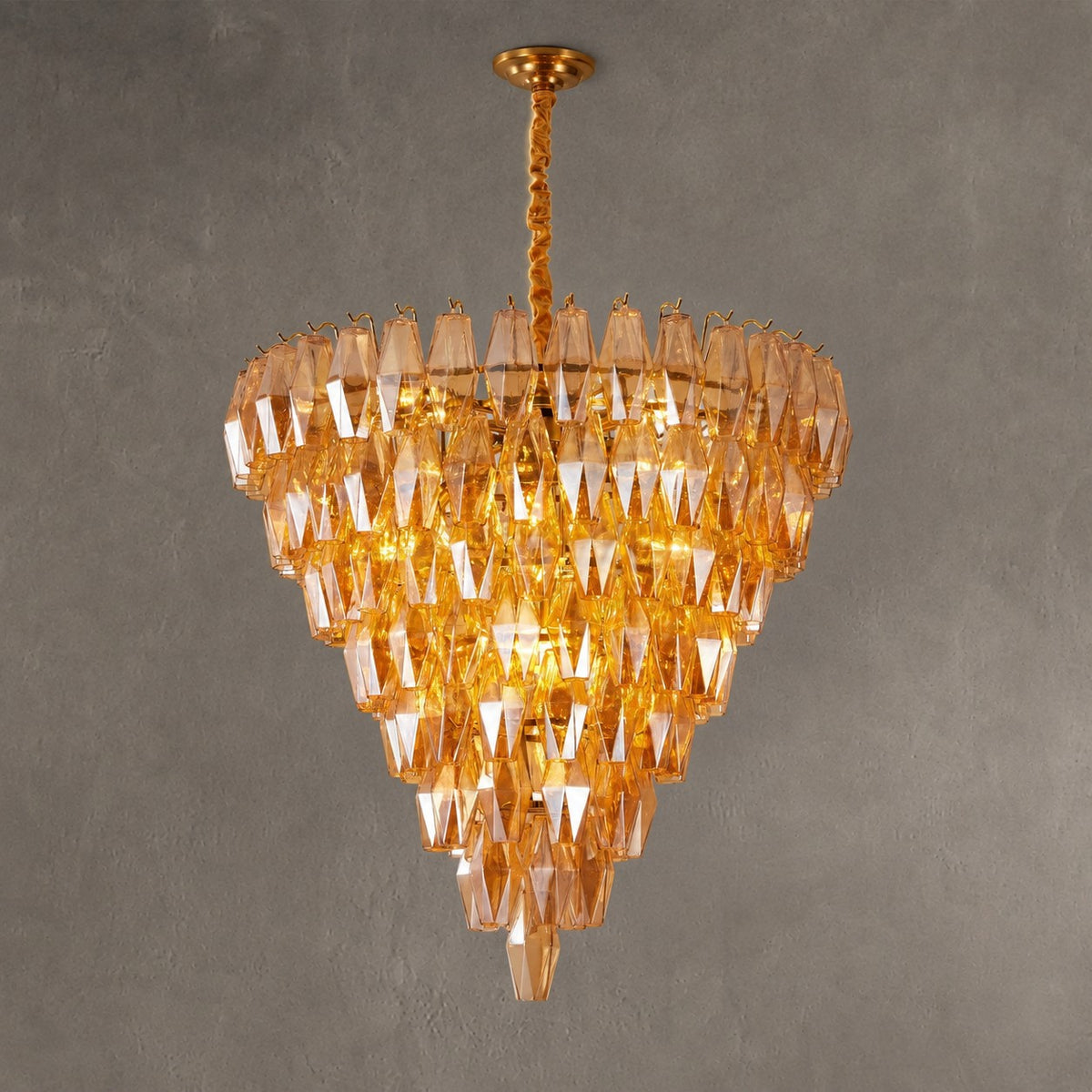 Amber Empire Chandelier