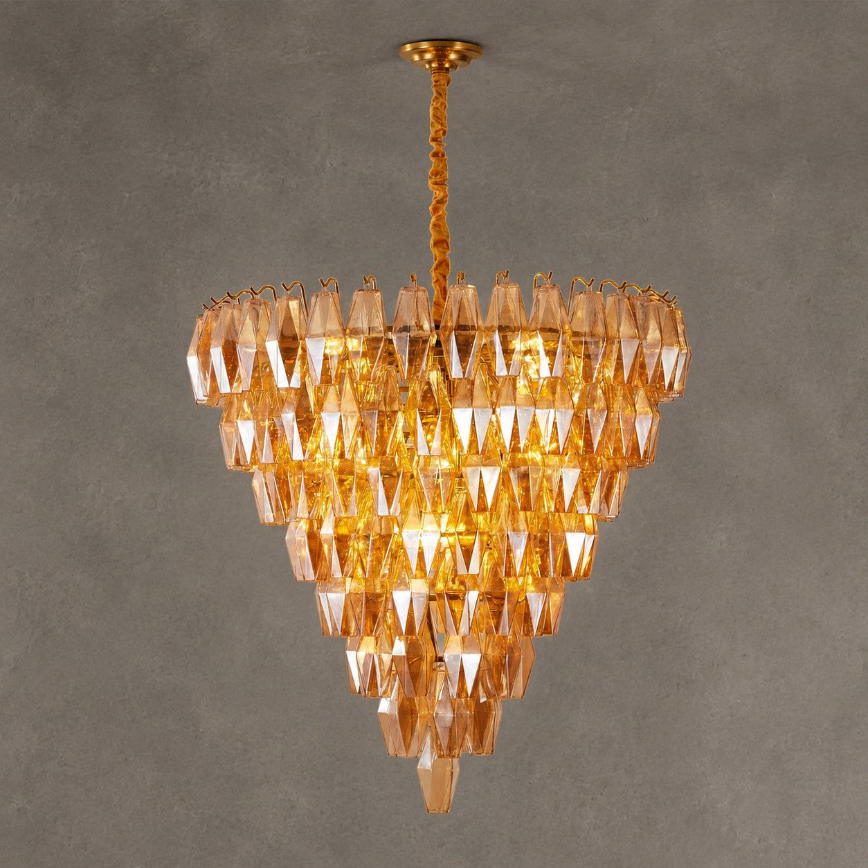 Amber Empire Chandelier