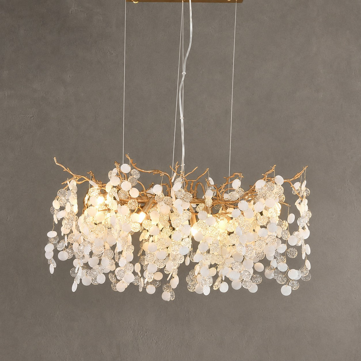 American Creative Modern Branch Linear Chandelier