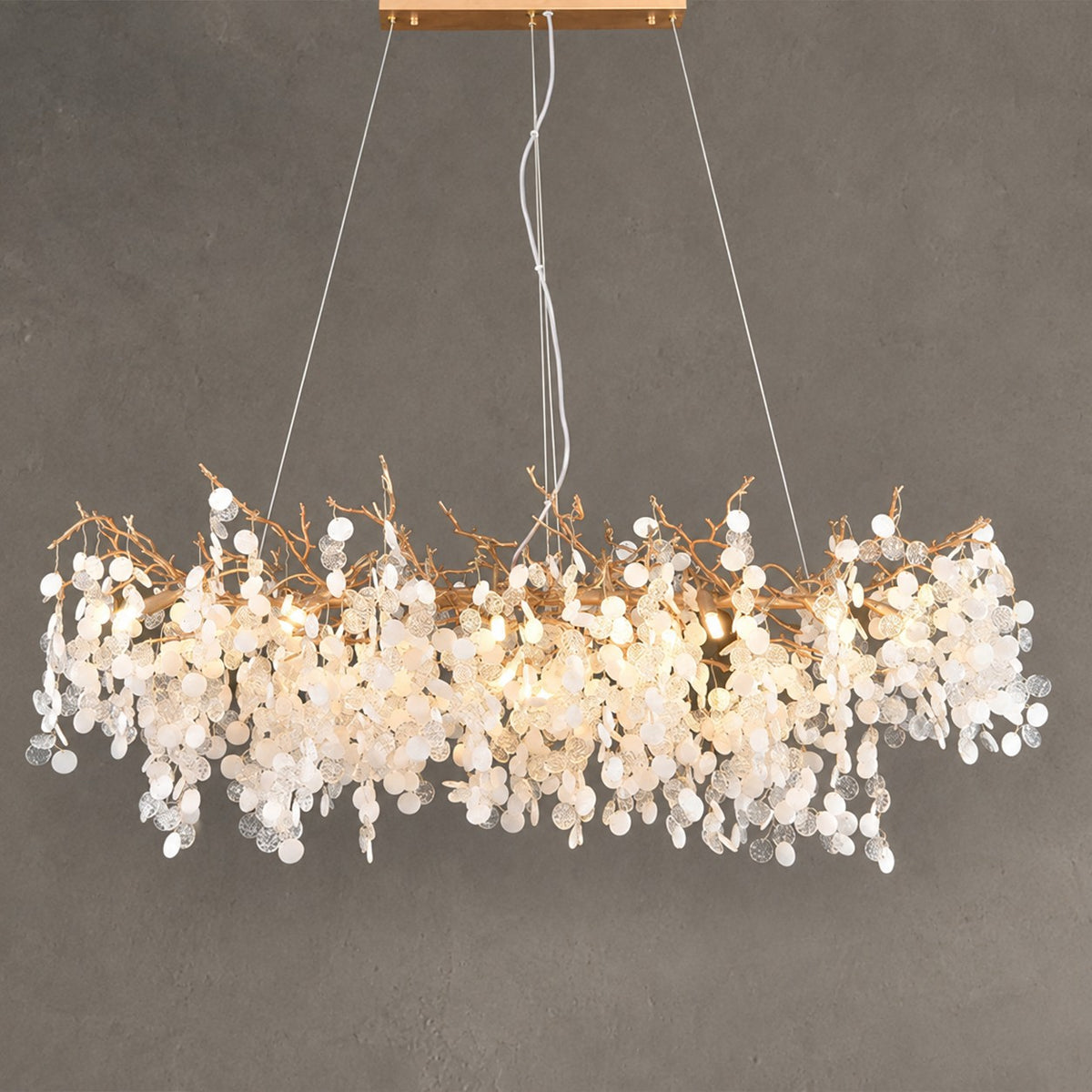 American Creative Modern Branch Linear Chandelier