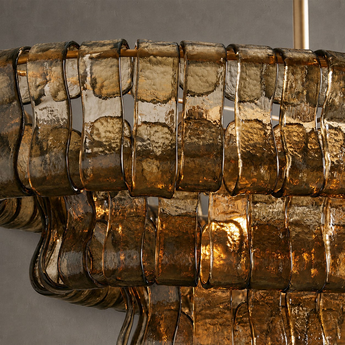 Ghiaccio Oval Chandelier