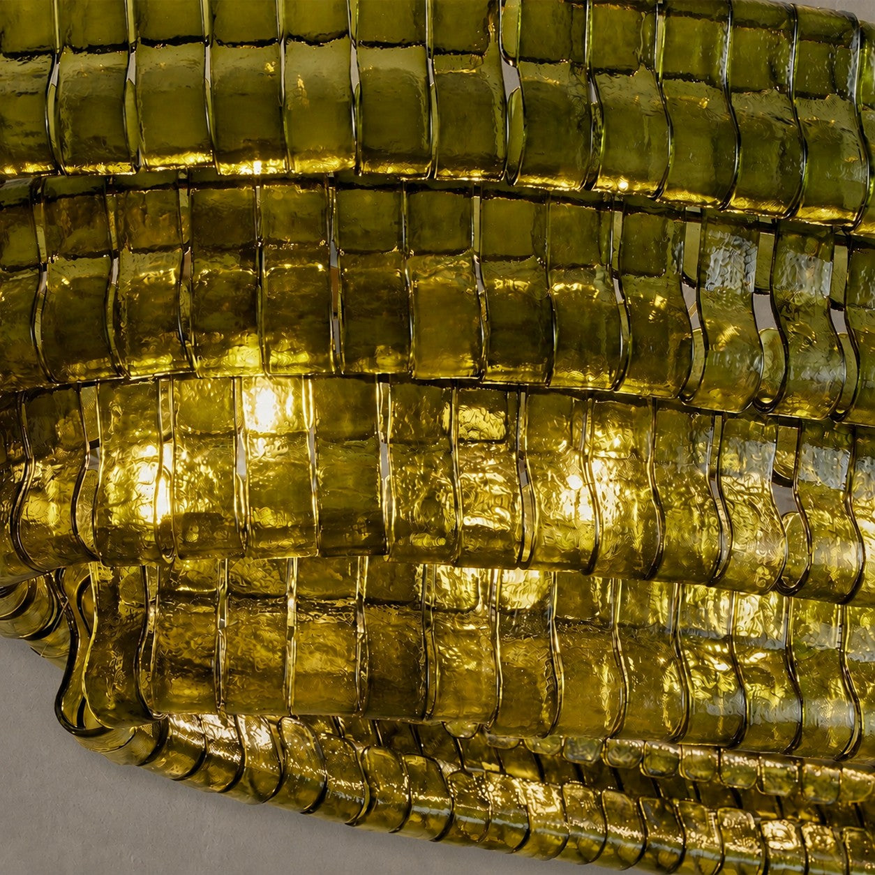 Ghiaccio Oval Chandelier