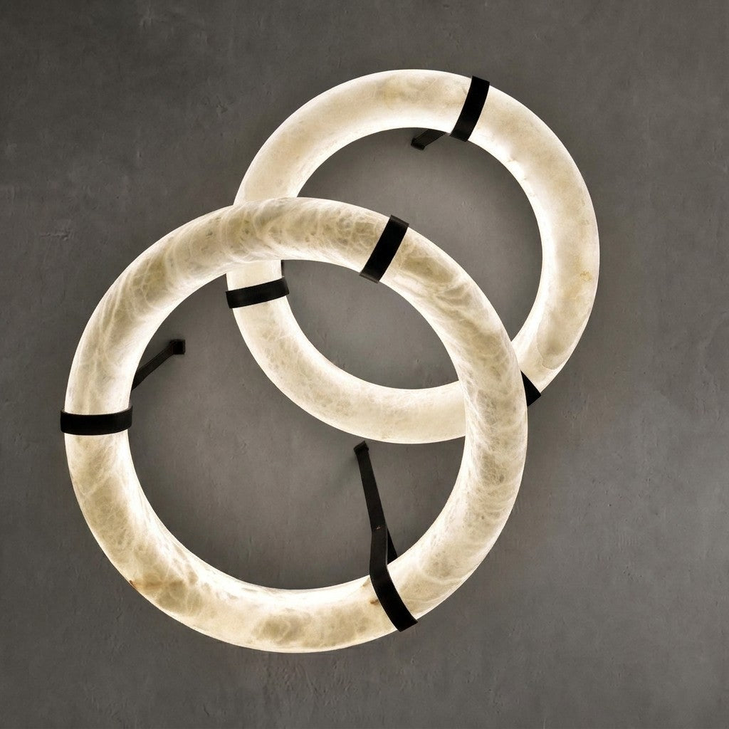 Annie Alabaster Chandelier