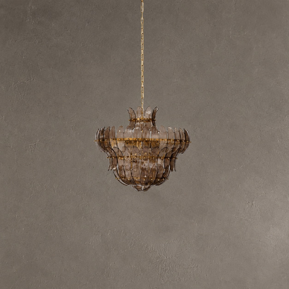 Arcade 10-Light Blown Glass Chandelier