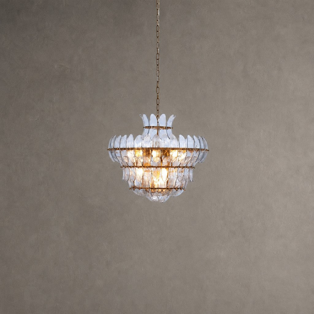 Arcade 10-Light Blown Glass Chandelier