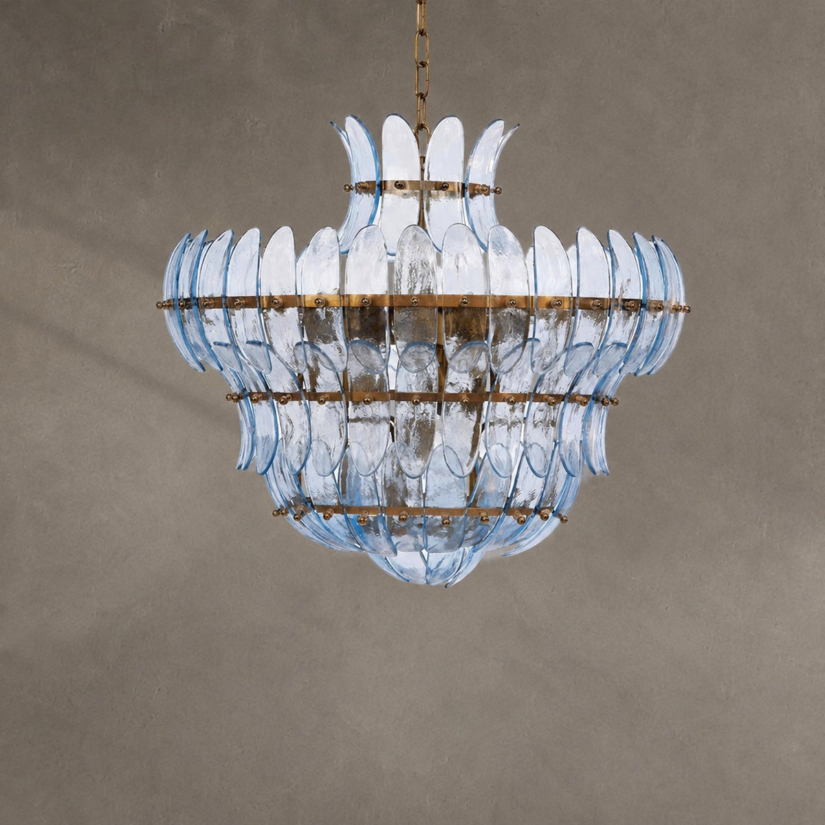 Arcade 10-Light Blown Glass Chandelier