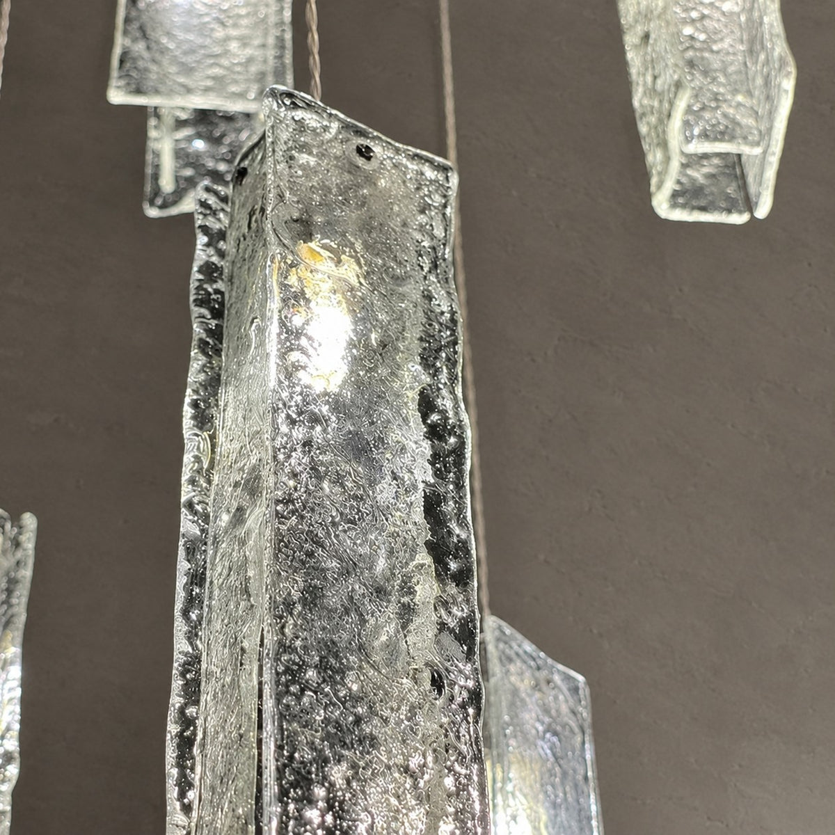Art Design 1/25/60/84-Light Colorful Rectangle Cluster Glass Tile Pendant/Chandelier
