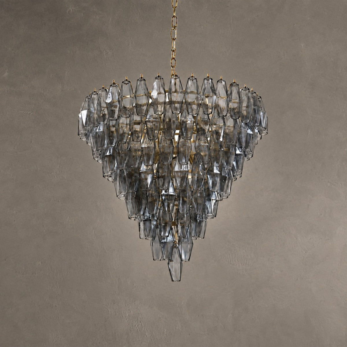 Asti Chandelier  Glass