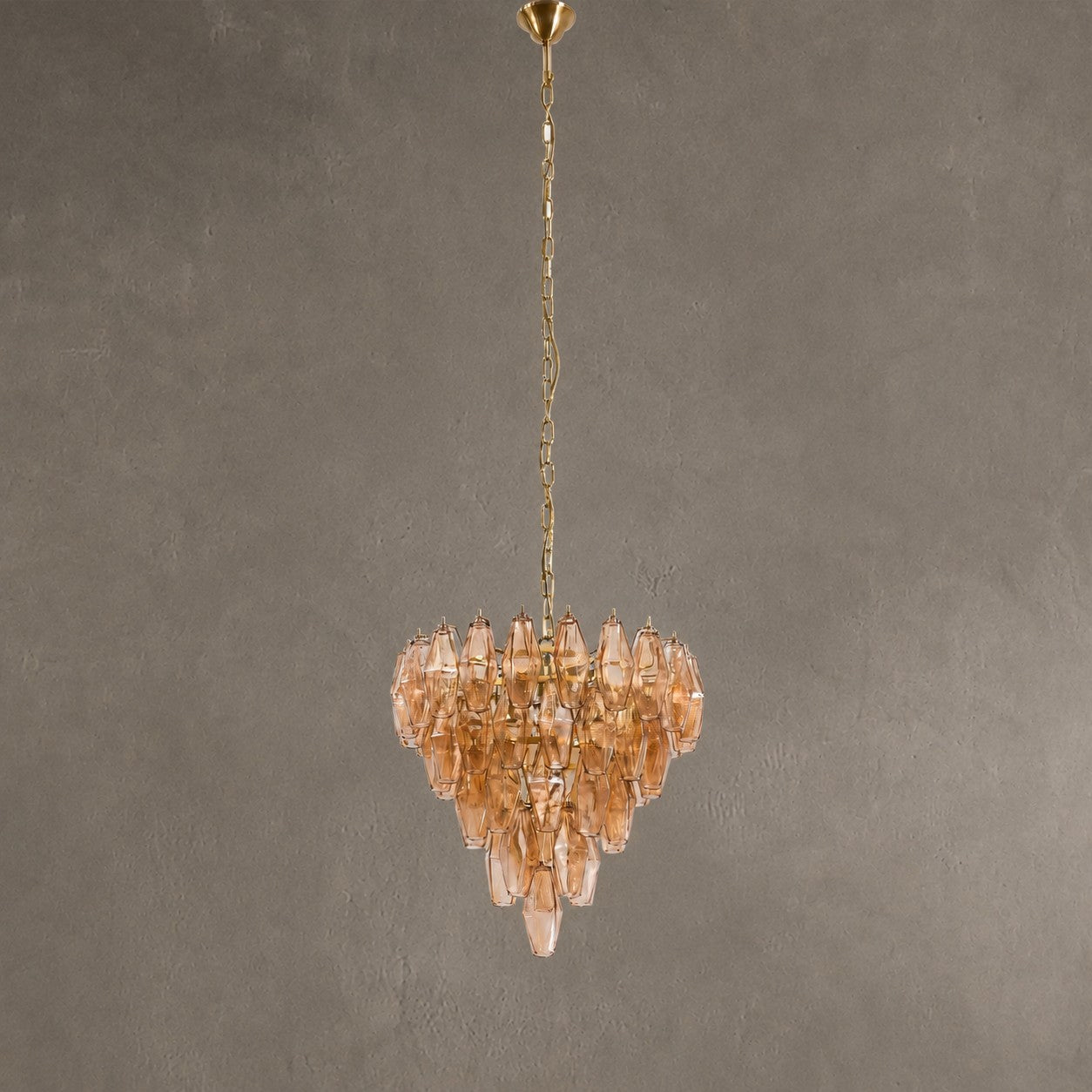 Asti Chandelier  Glass