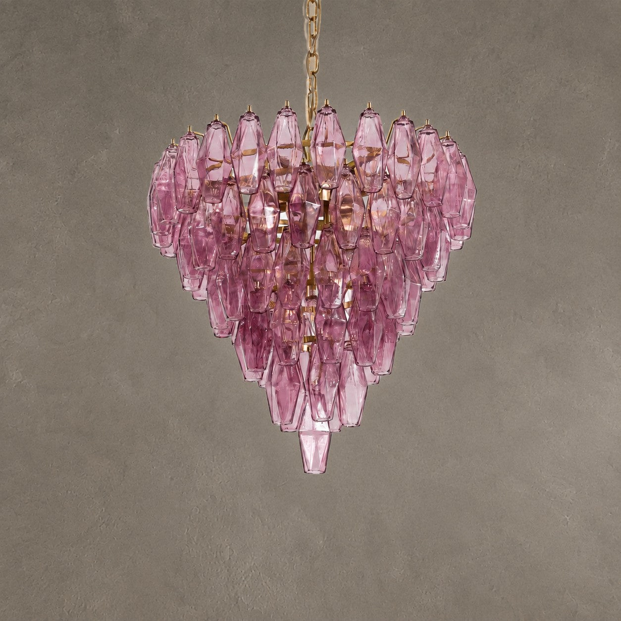 Asti Chandelier  Glass
