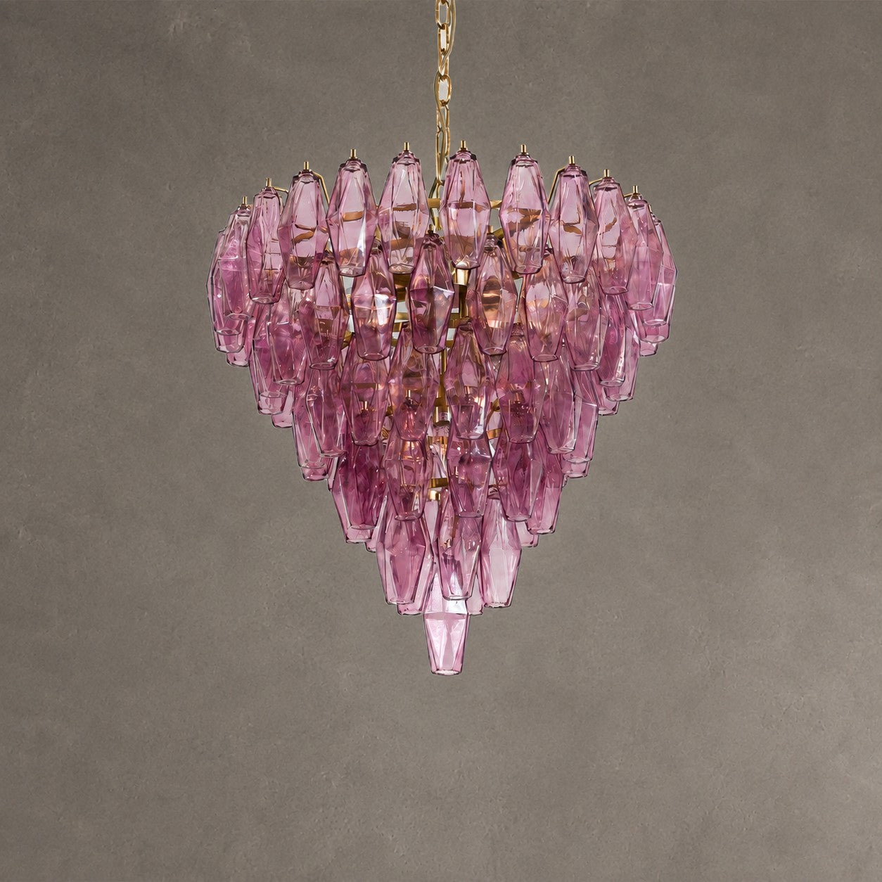 Asti Chandelier  Glass