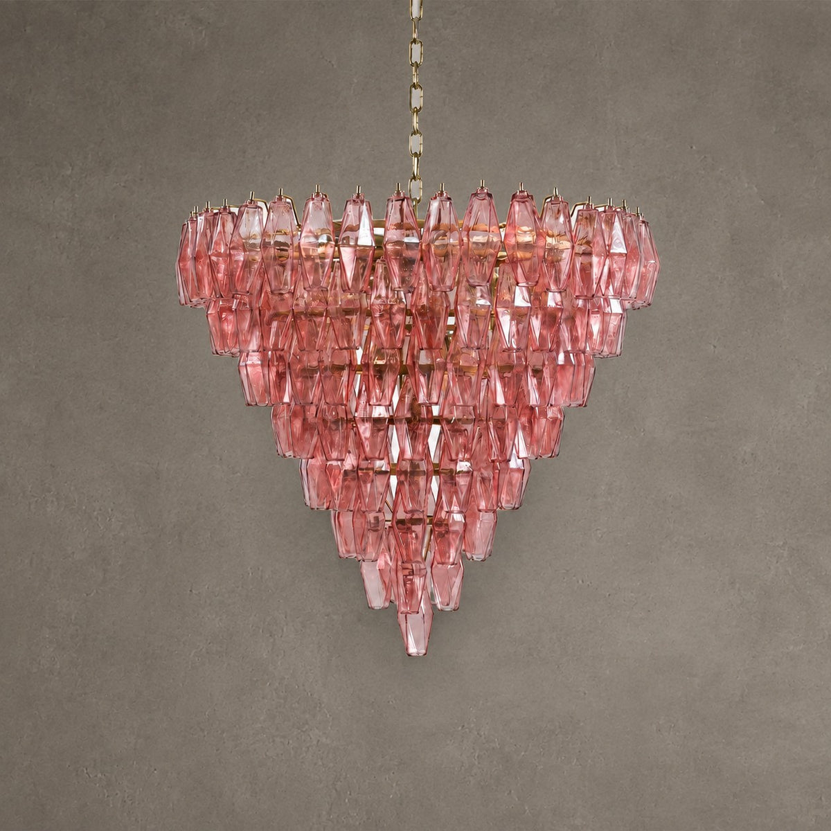 Asti Chandelier  Glass