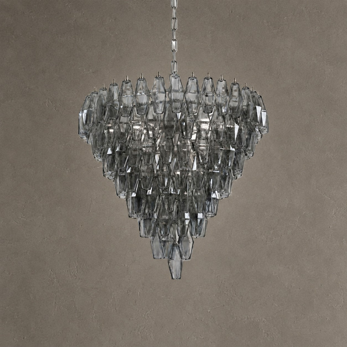 Asti Chandelier  Glass