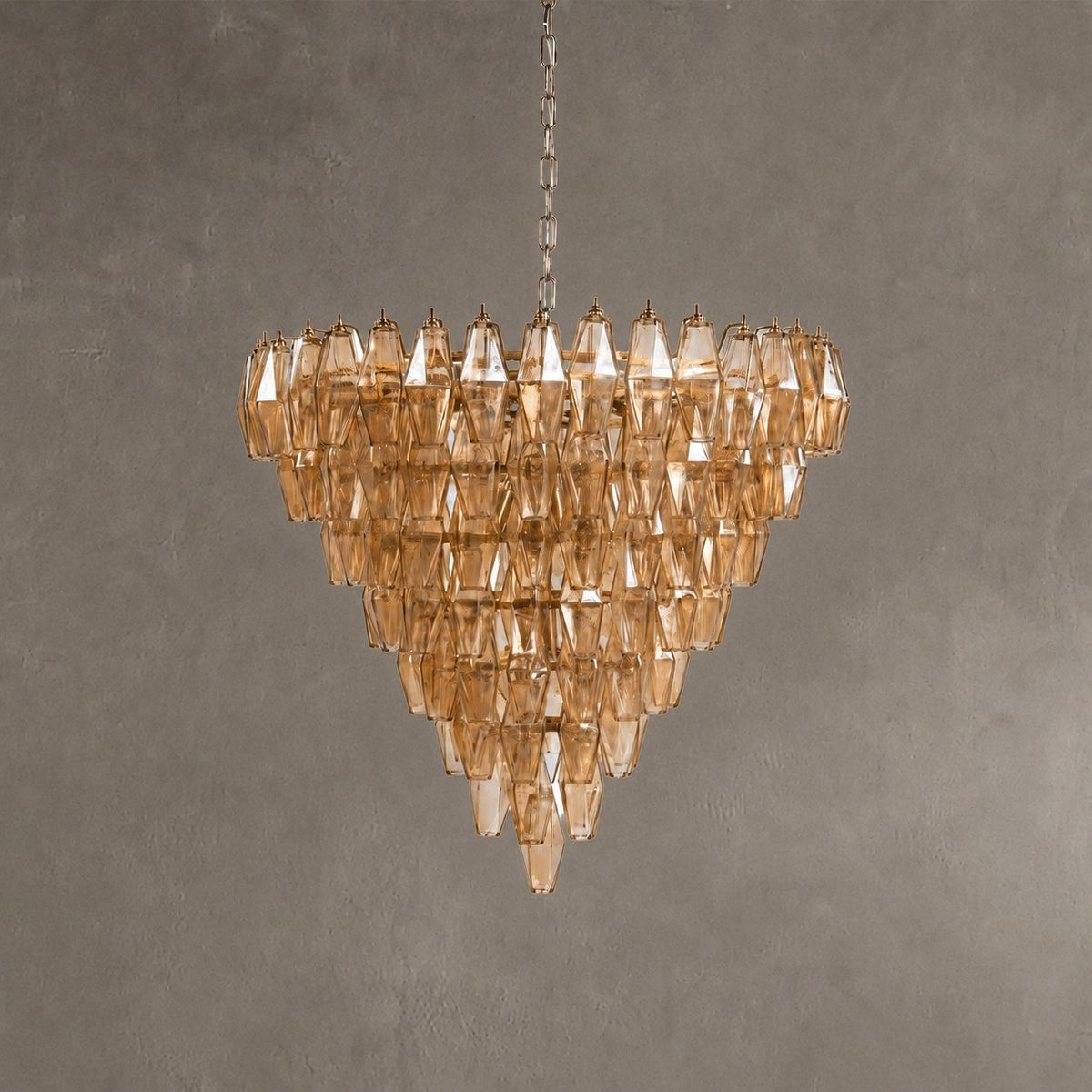 Asti Chandelier  Glass