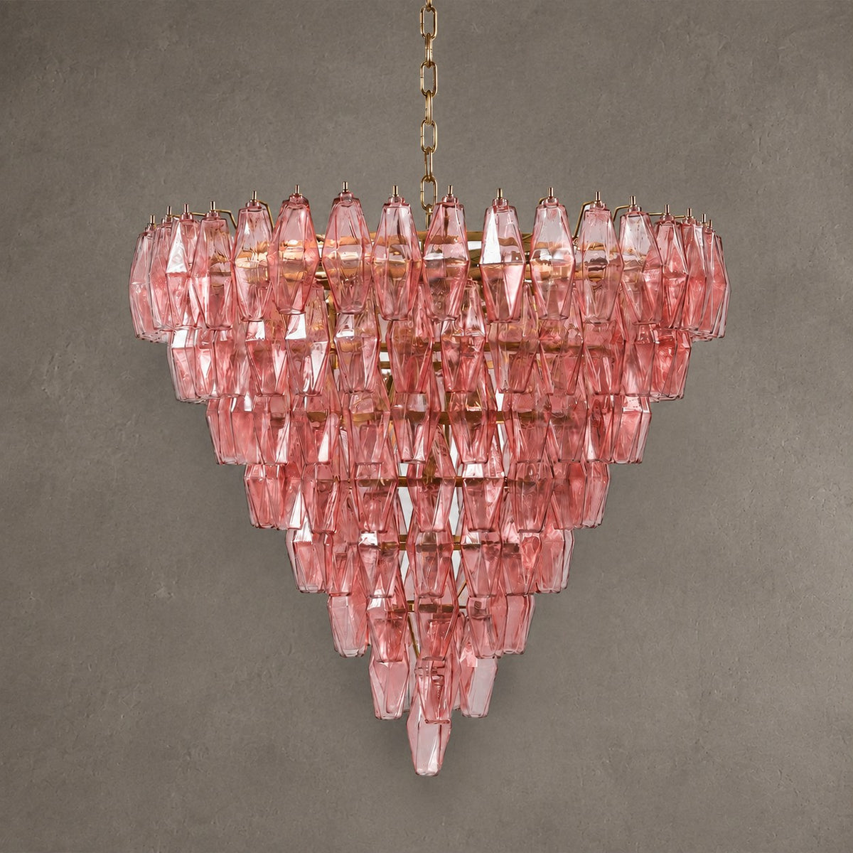 Asti Chandelier  Glass