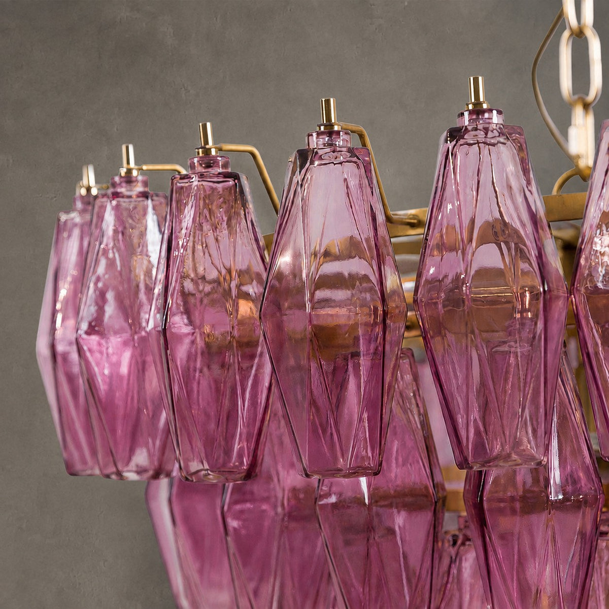 Asti Chandelier  Glass