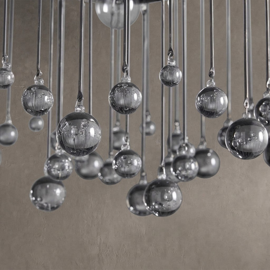 Aubrey Modern Crystal Ball Pendant Light