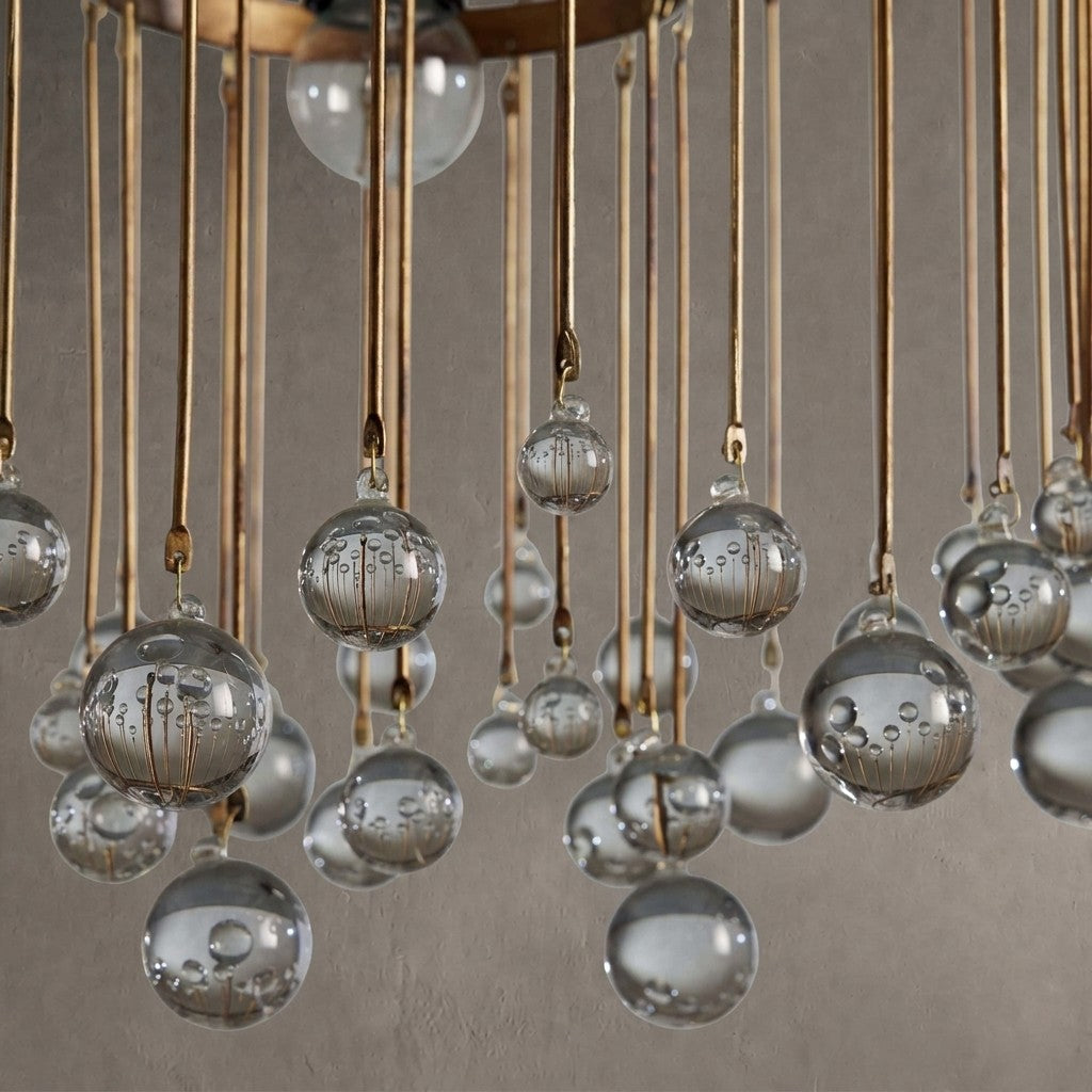 Aubrey Modern Crystal Ball Pendant Light
