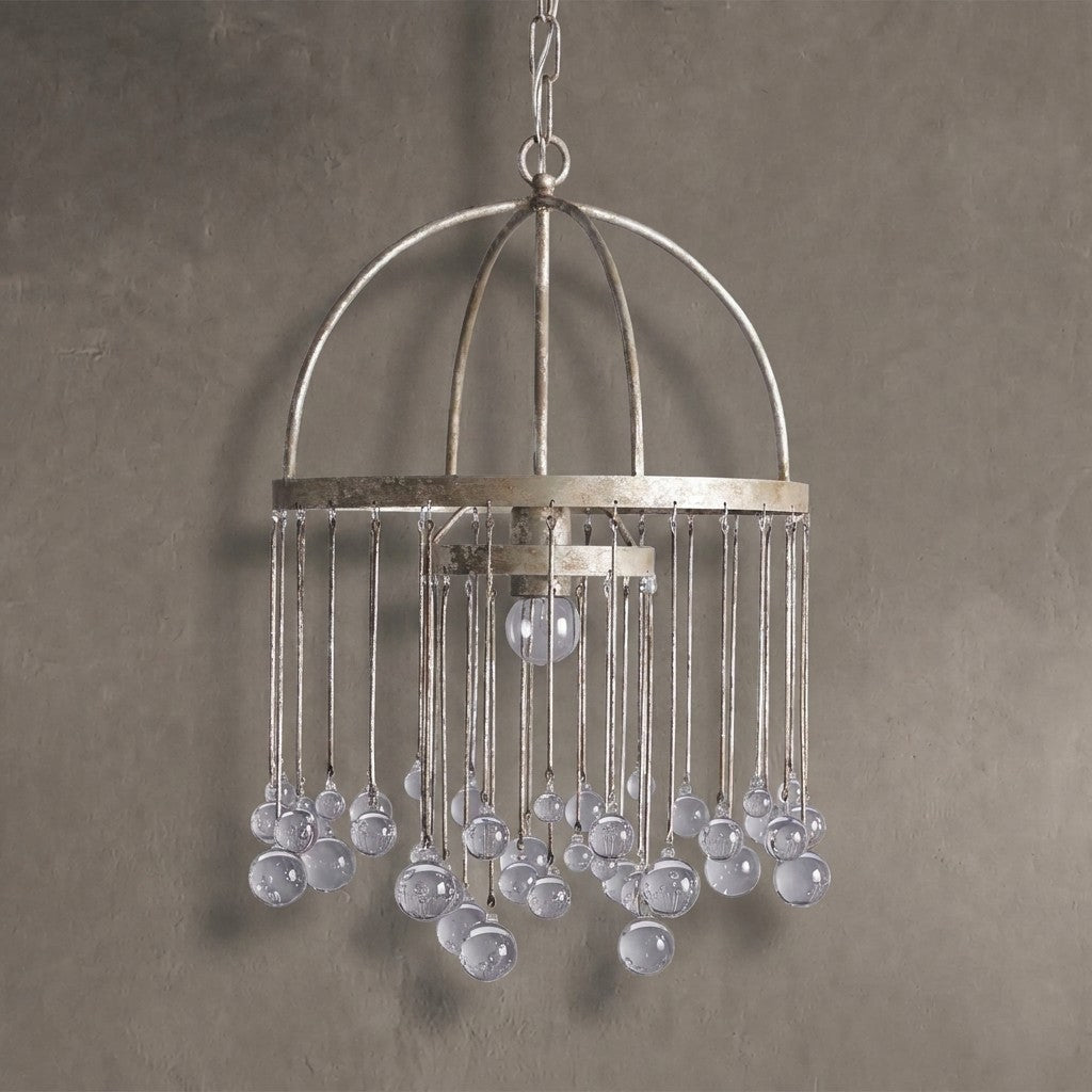 Aubrey Modern Crystal Ball Pendant Light