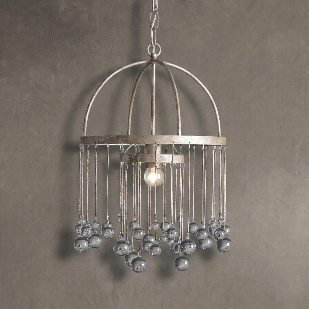 Aubrey Modern Crystal Ball Pendant Light