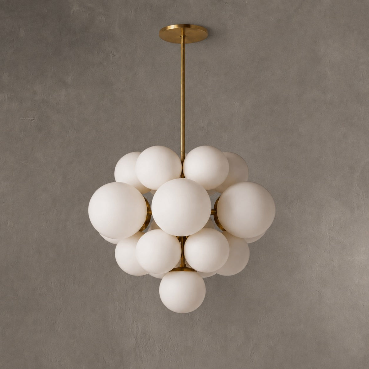 Aurelia Alabaster Cluster Chandelier