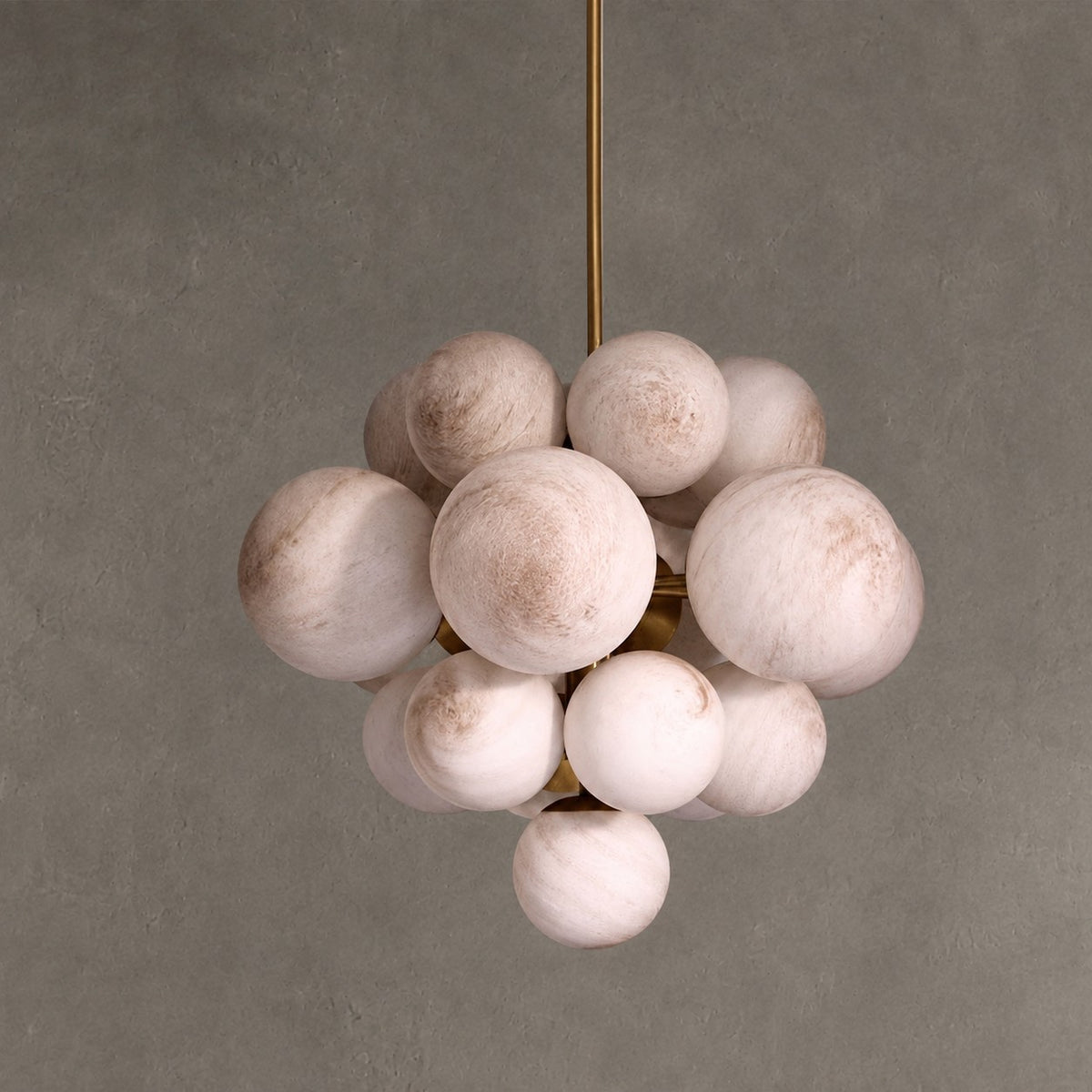 Aurelia Alabaster Cluster Chandelier