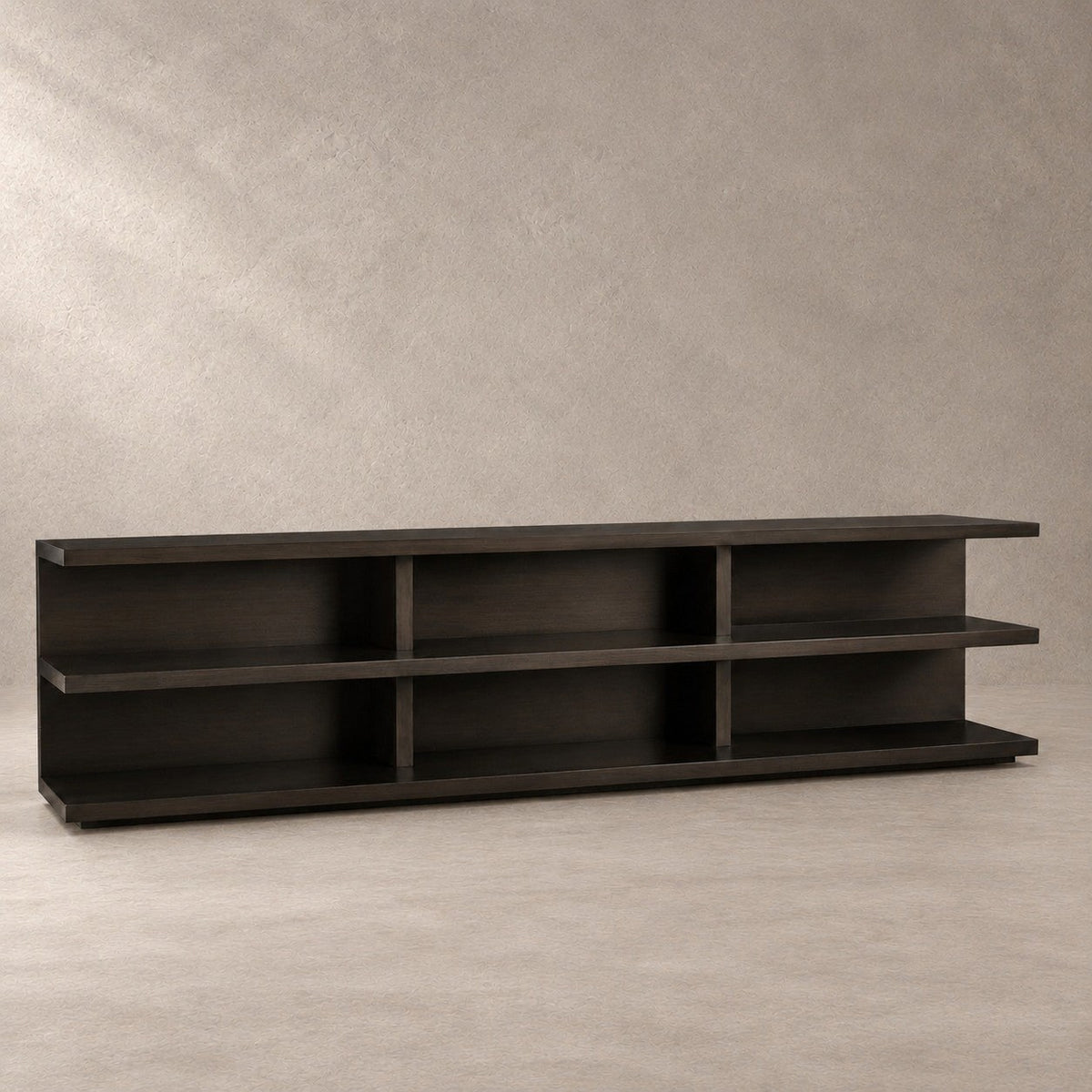 Contemporary Wood Console Table