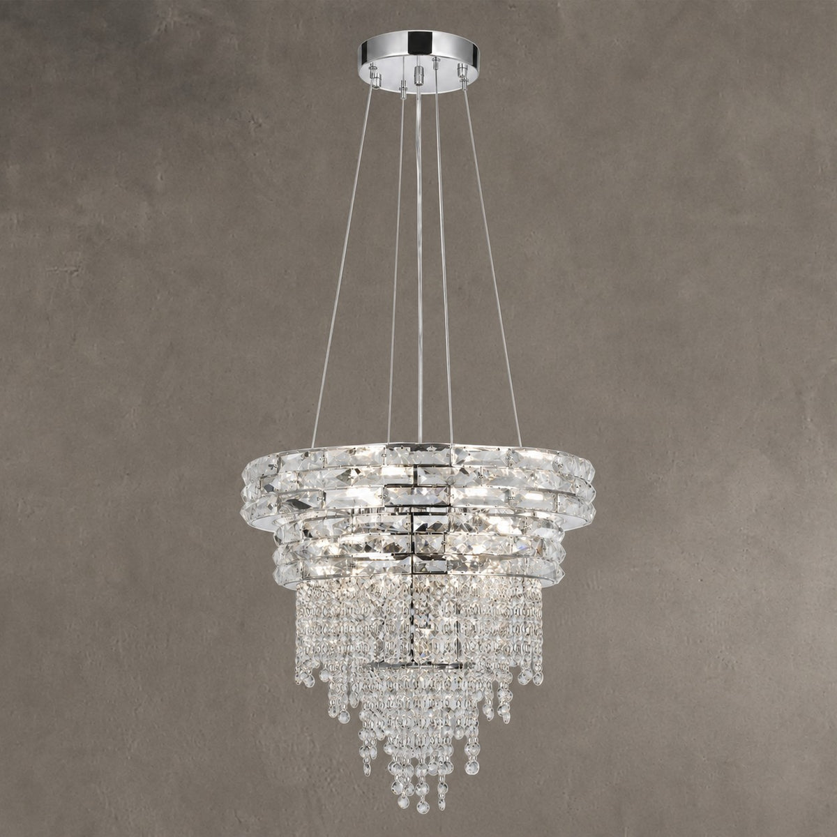 Corona Crystal Chandelier