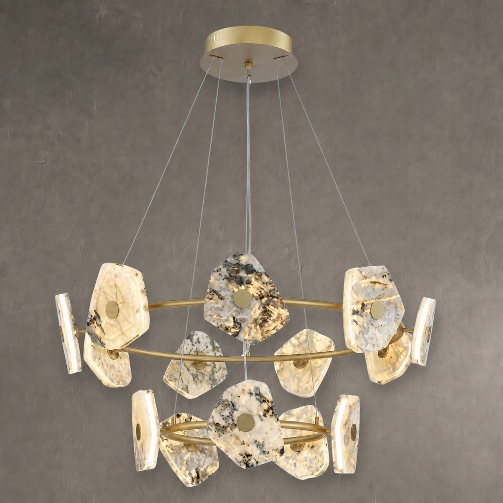 Petra Chandelier Modern Dining Room 39.4" D