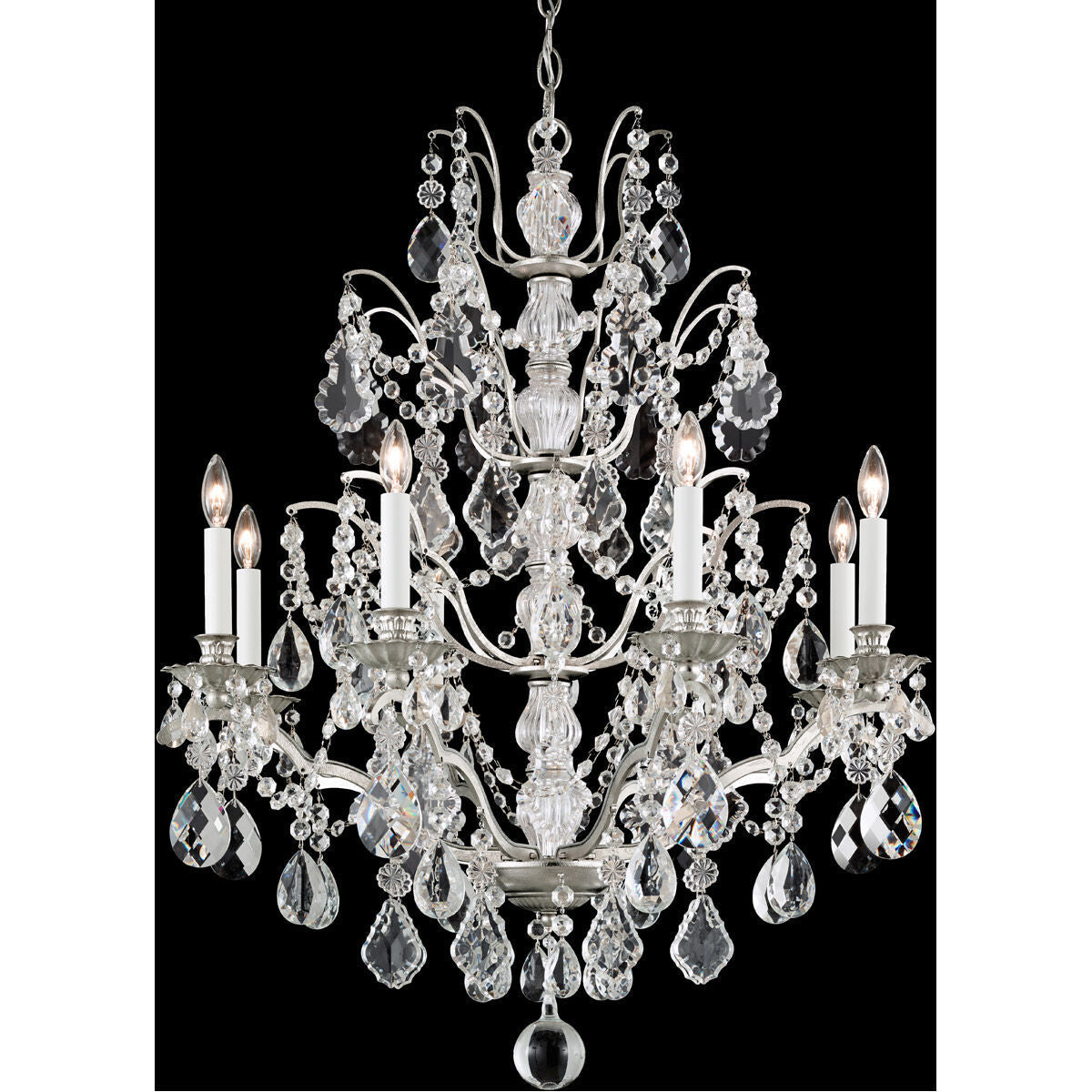 Beaumont Crystal Chandelier 28"