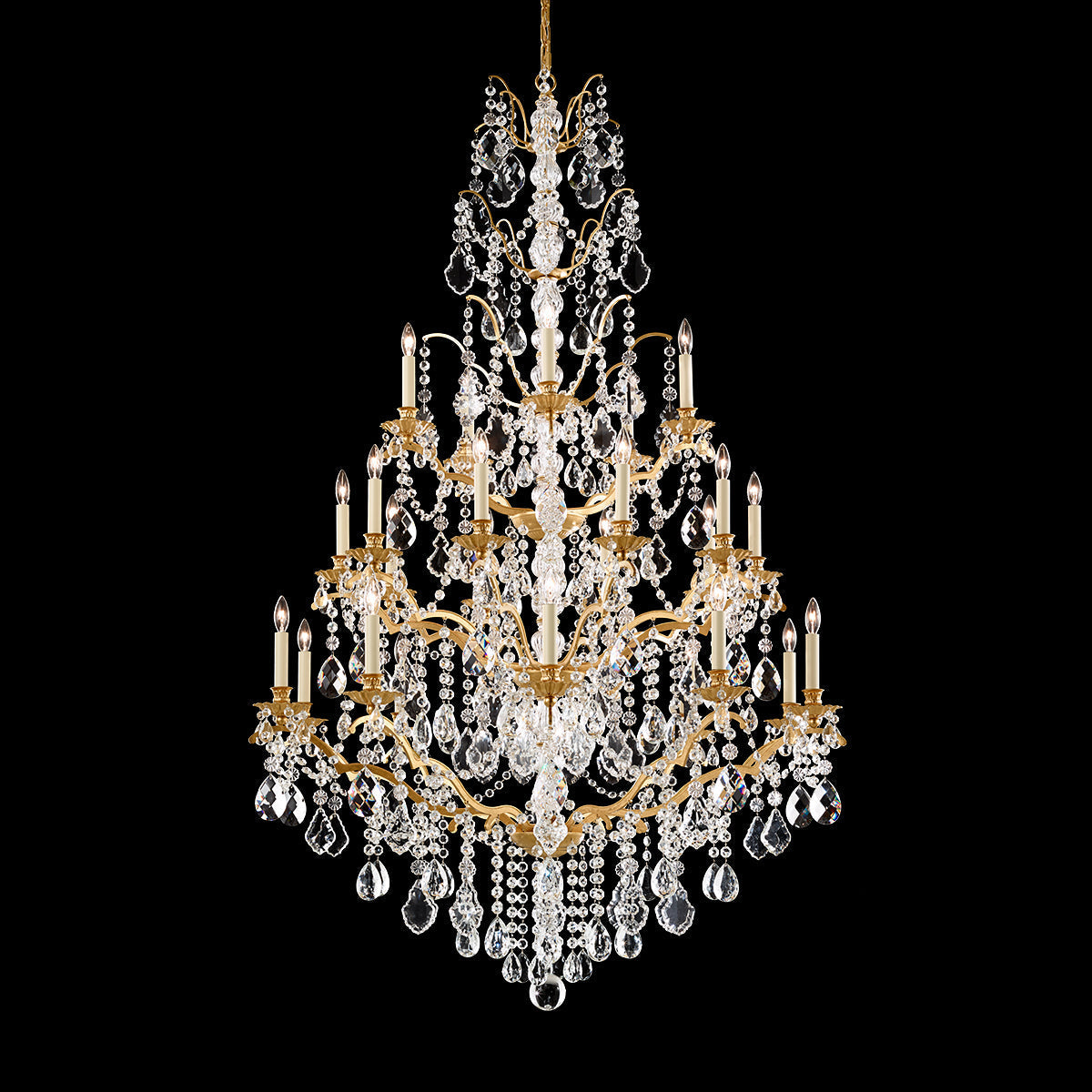 Beaumont Crystal Chandelier 40"