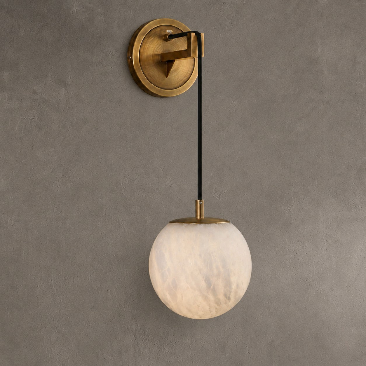 Wall Pendant  Spanish Alabaster Mid-Century Modern