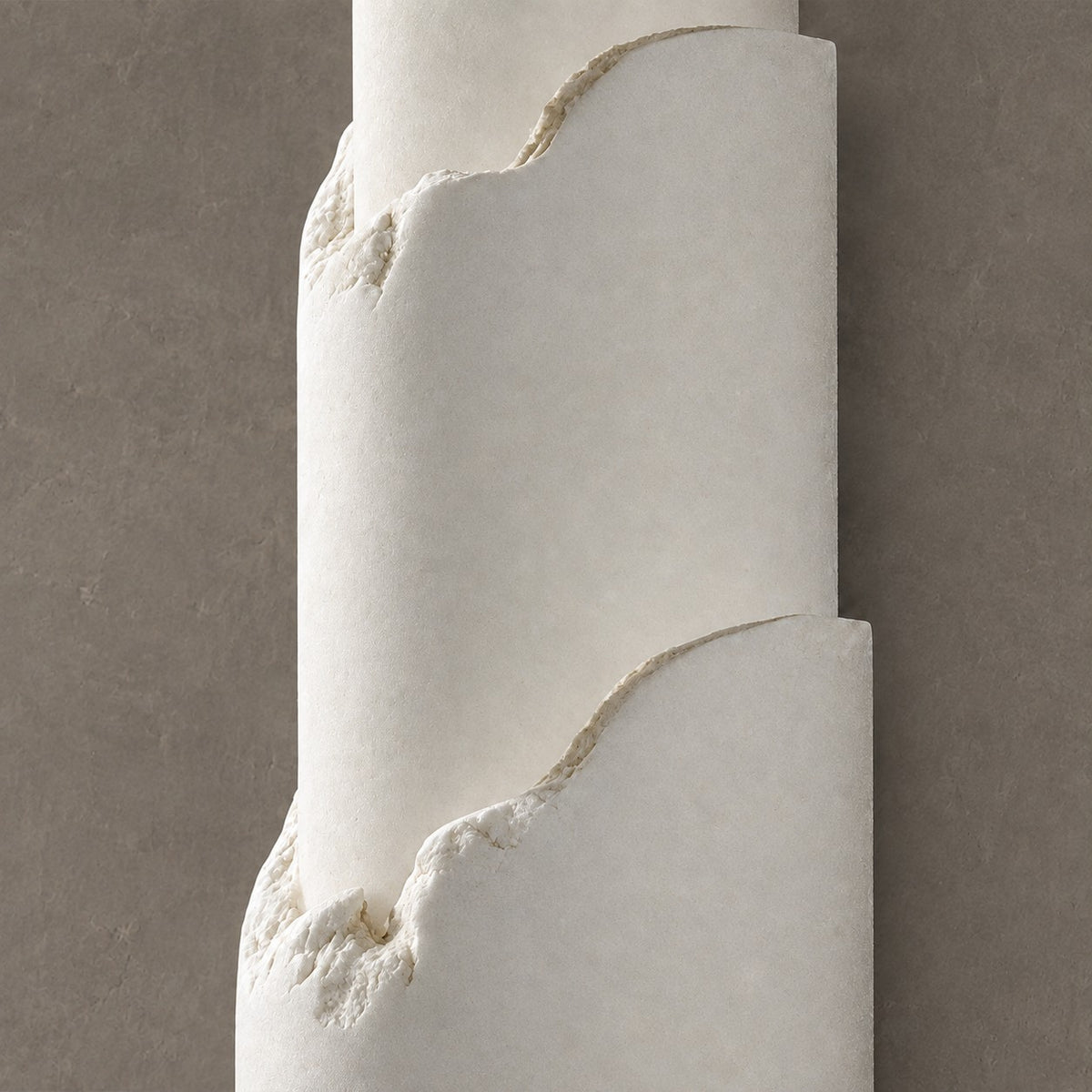 Stravelle  Bedroom Wall Sconce  Layered Alabaster Organic Modern