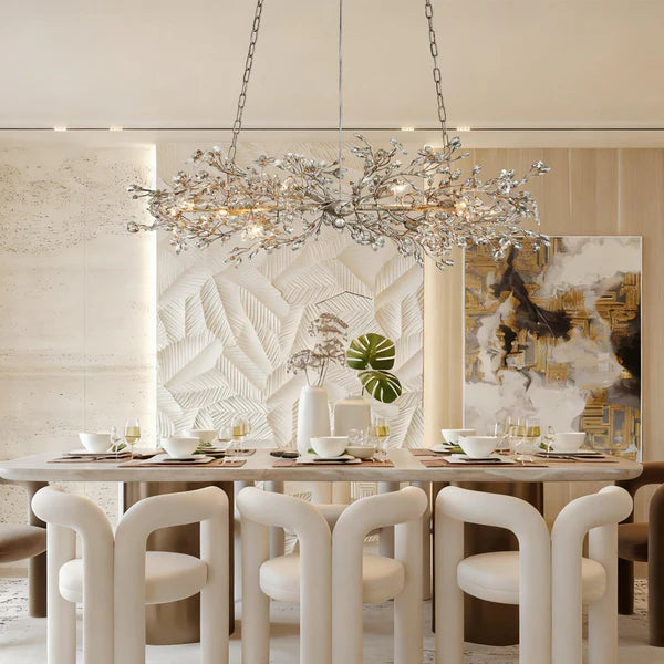 Fiore Linear Chandelier 43"51"68"