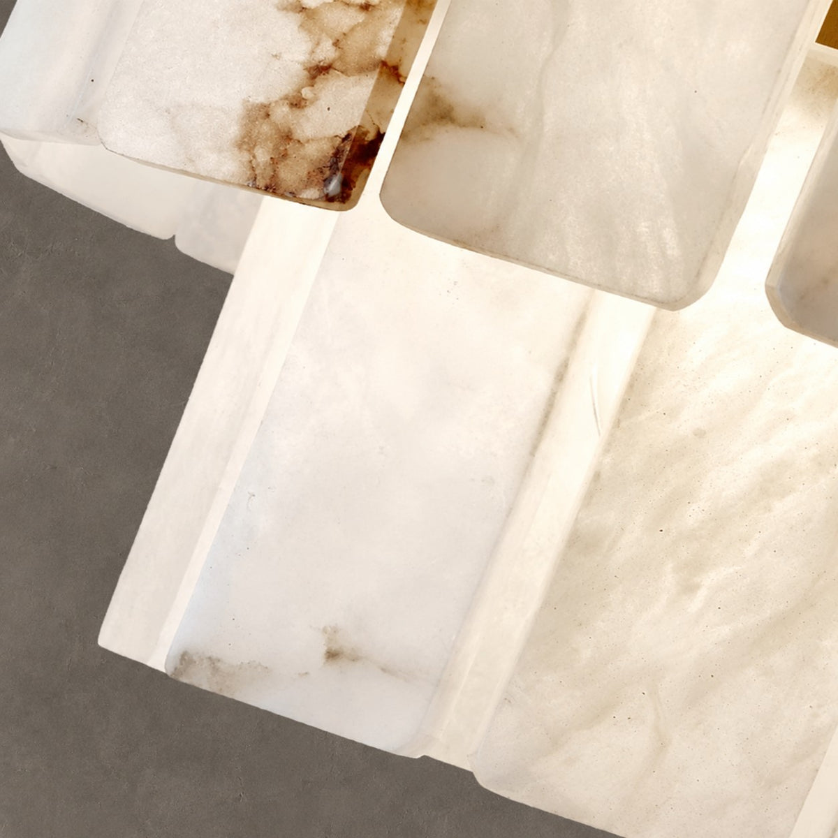 Alabaster Tiered Chandelier