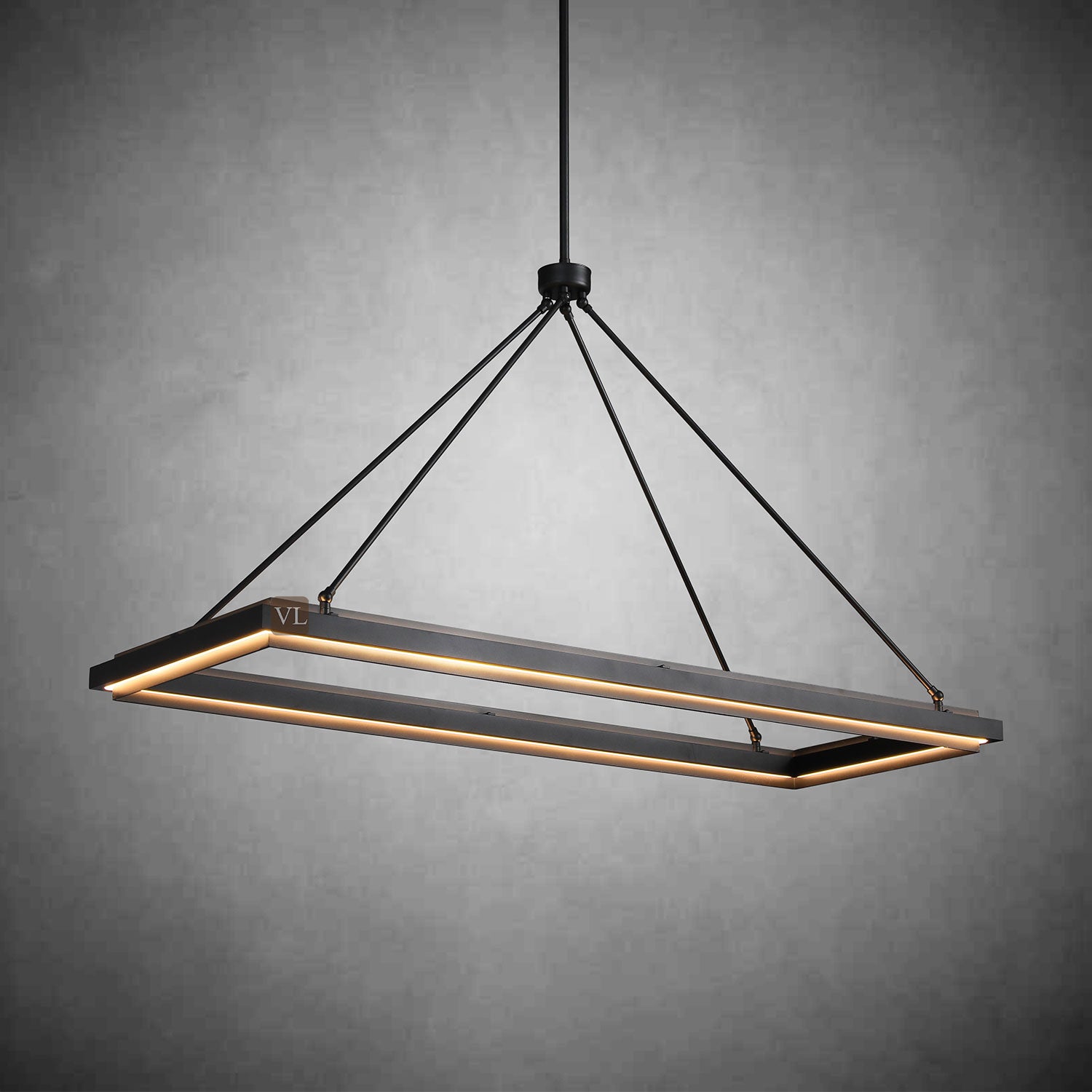 Peraltaire  Rectangle Chandelier