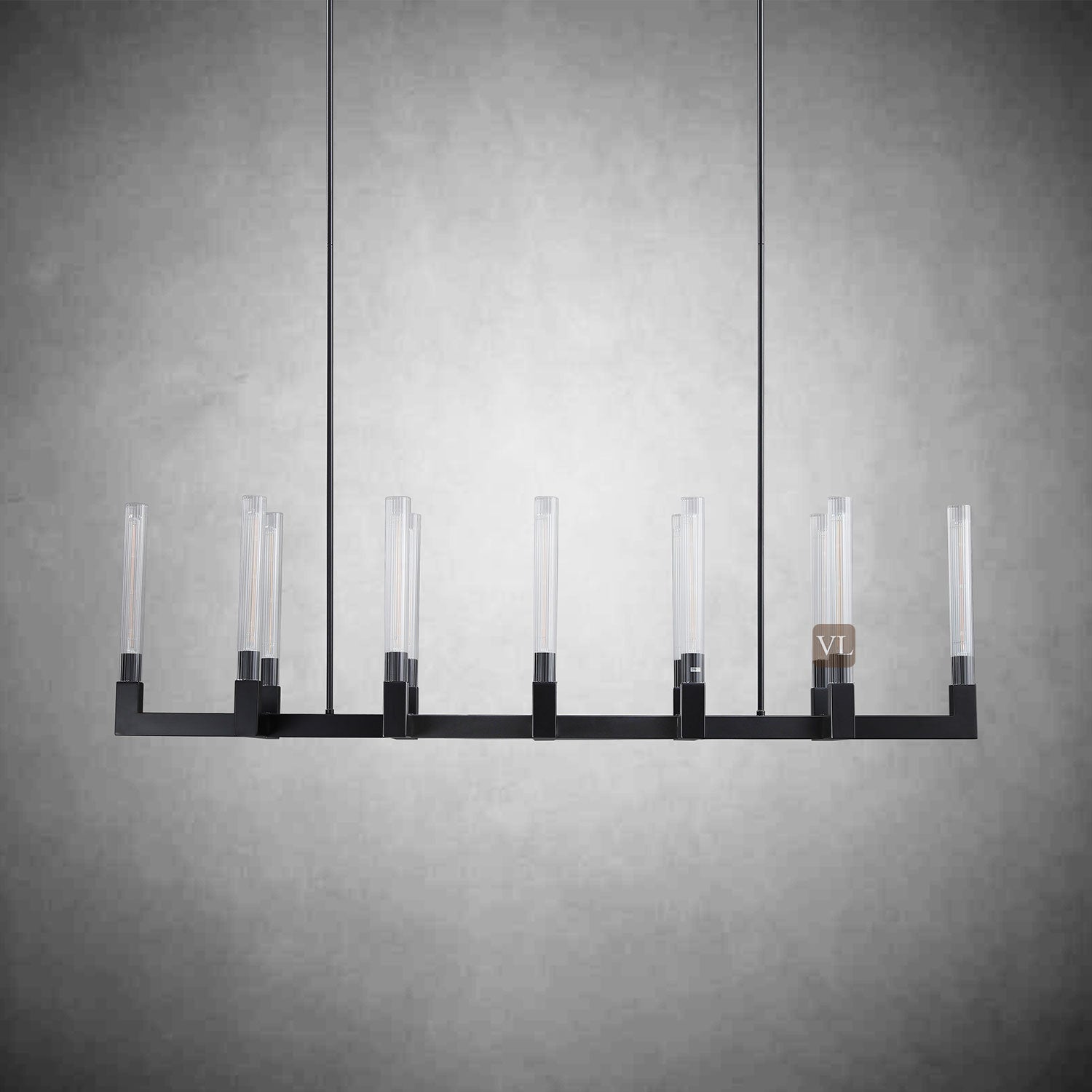 Caneluxe Linear Chandelier