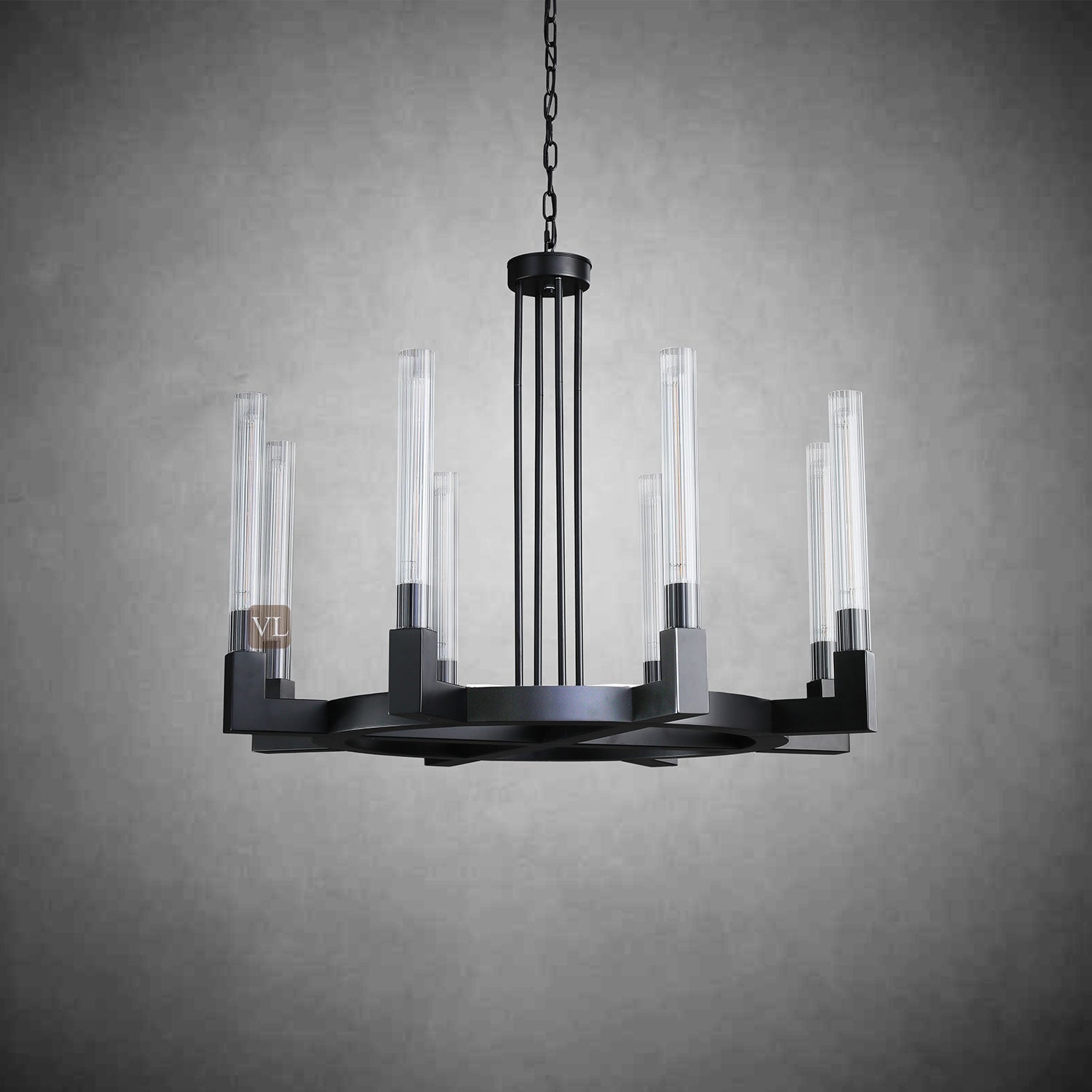 Caneluxe Round Chandelier