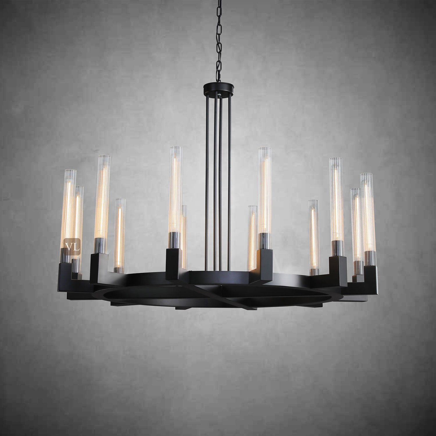 Caneluxe Round Chandelier