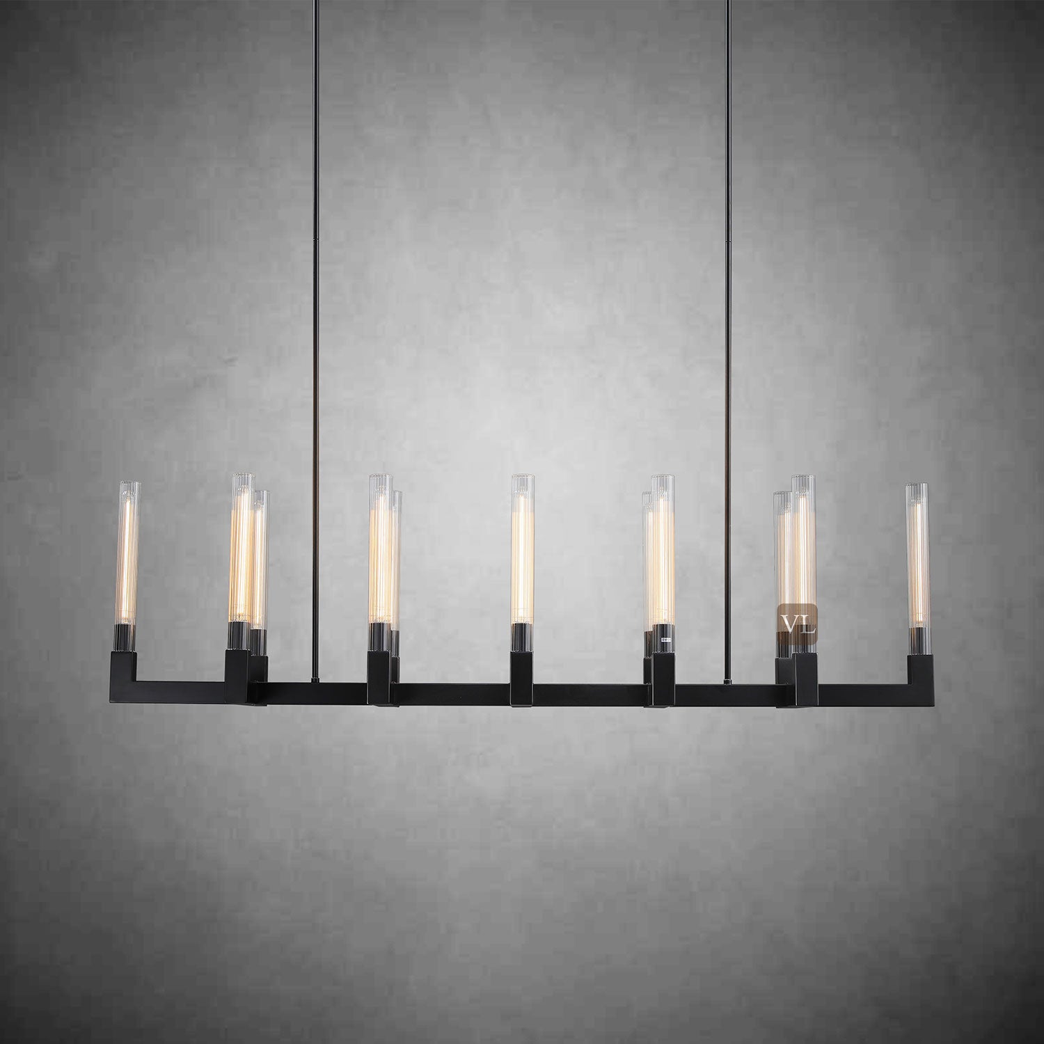 Caneluxe Linear Chandelier