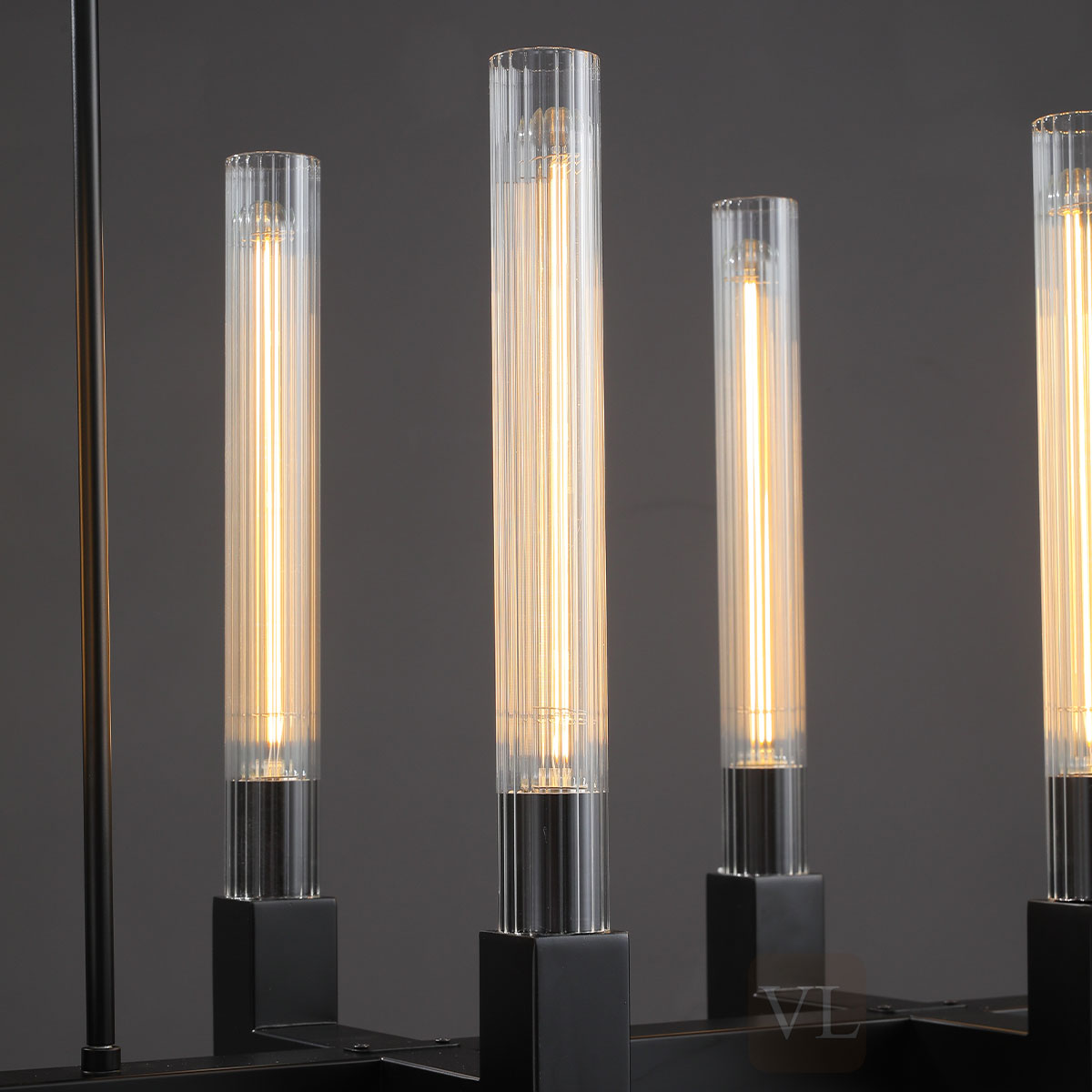 Caneluxe Linear Chandelier