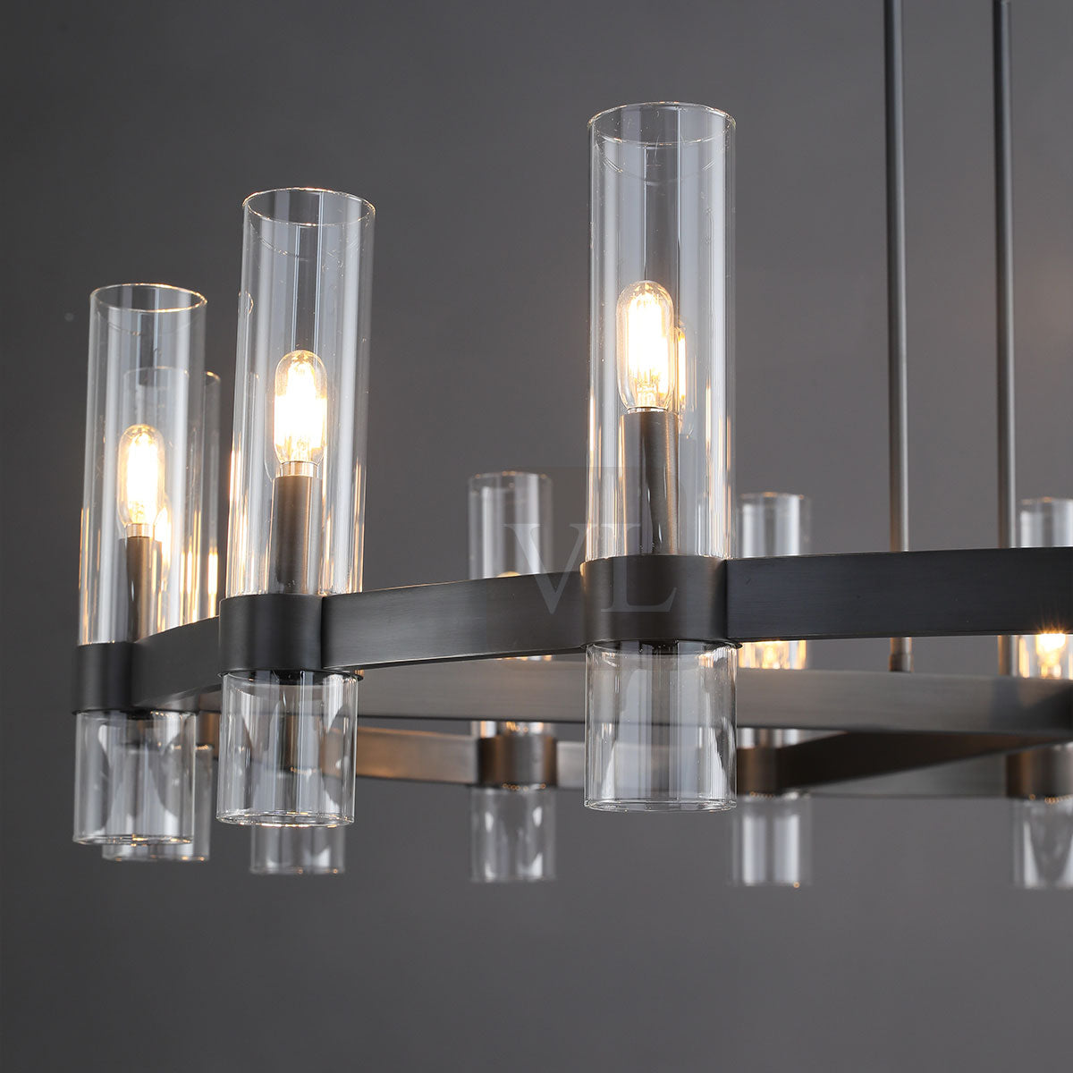 Ravon Glass Round Chandelier