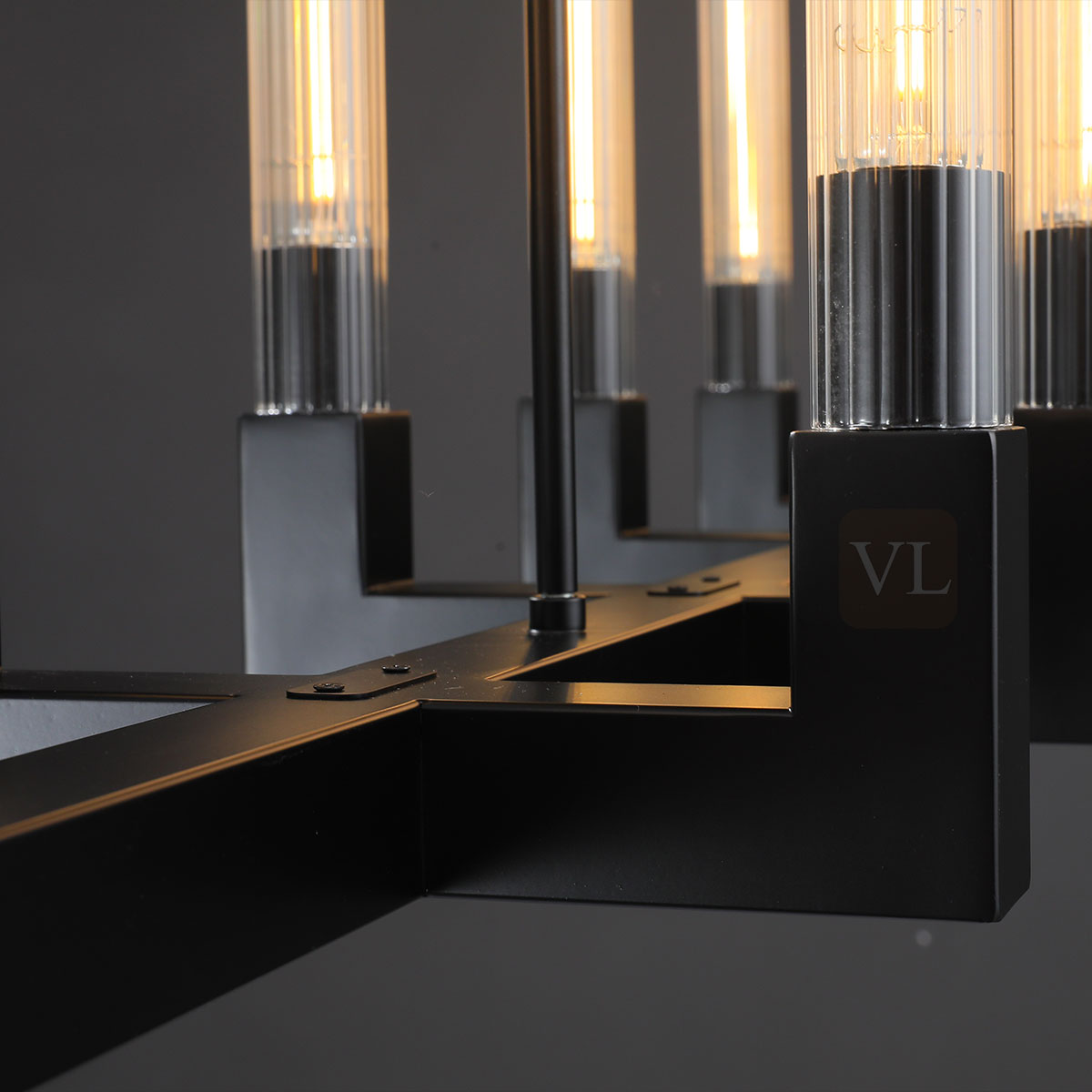 Caneluxe Linear Chandelier