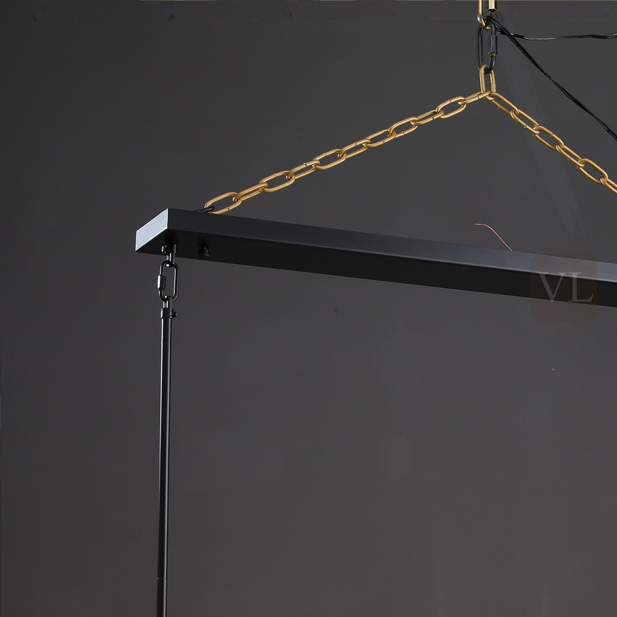 Caneluxe Linear Chandelier