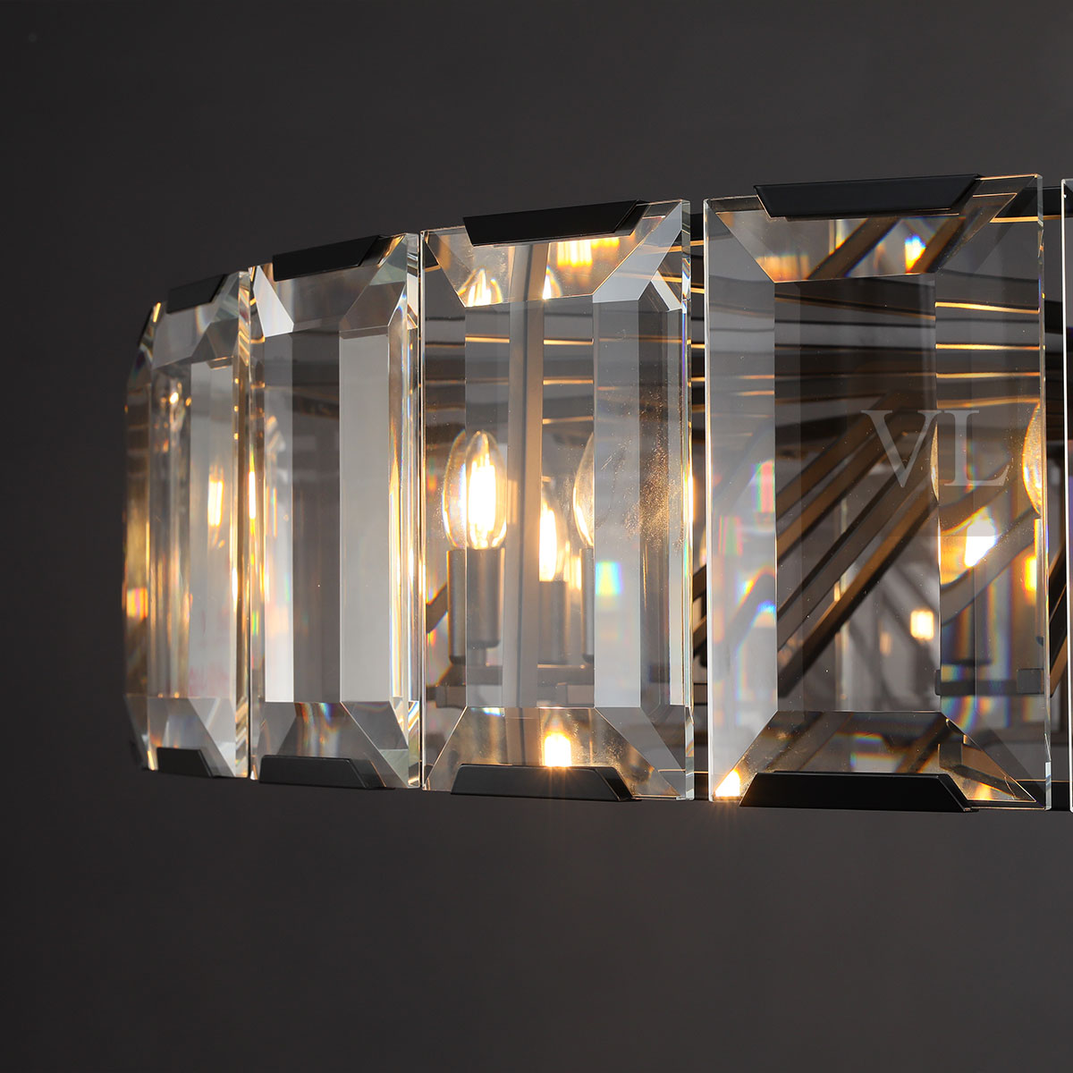 Hartley Crystal Round Chandelier