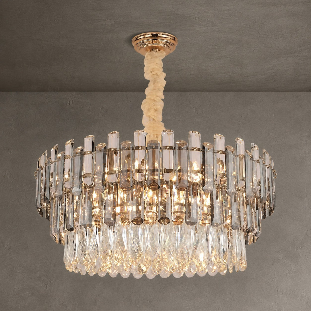 Brass Chandelier
