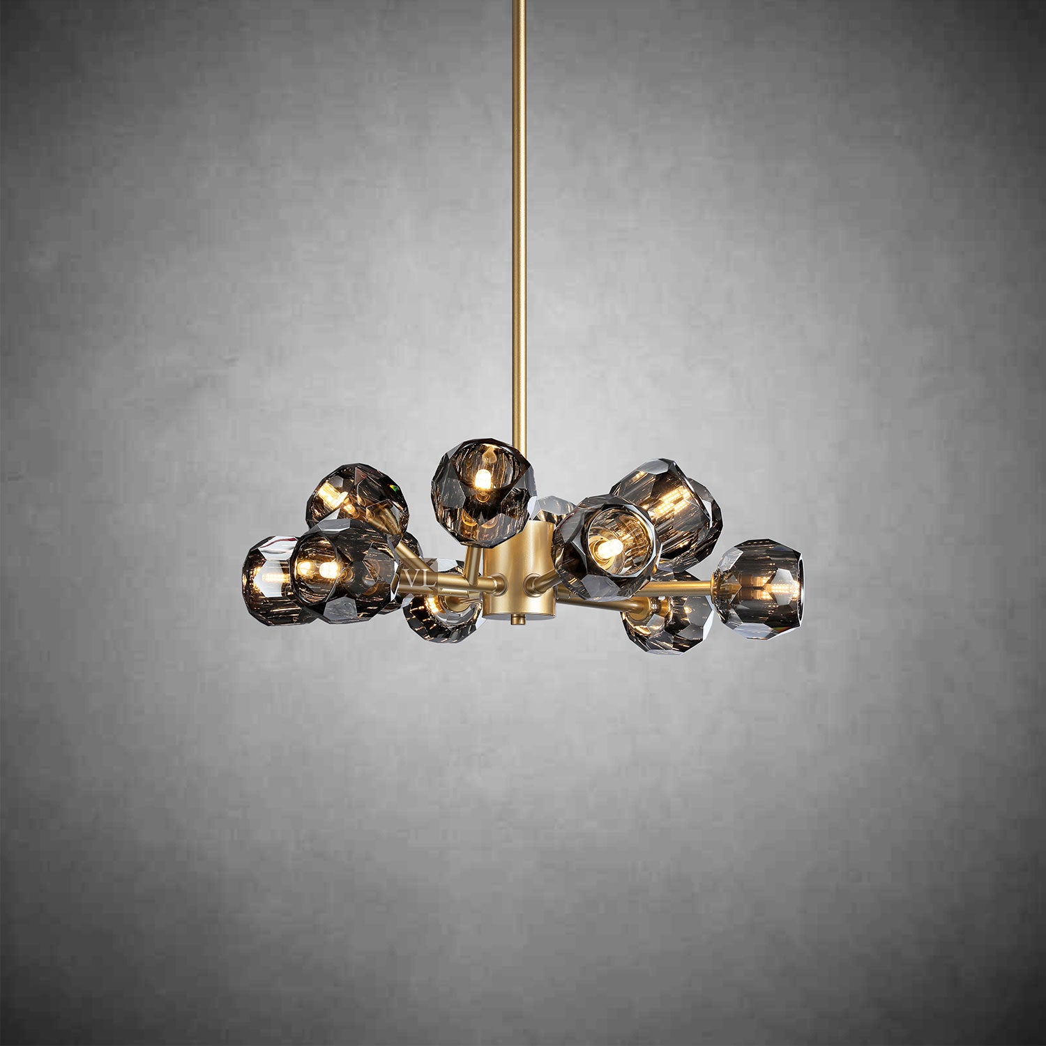 Bolura Crystal Ball Round Chandelier