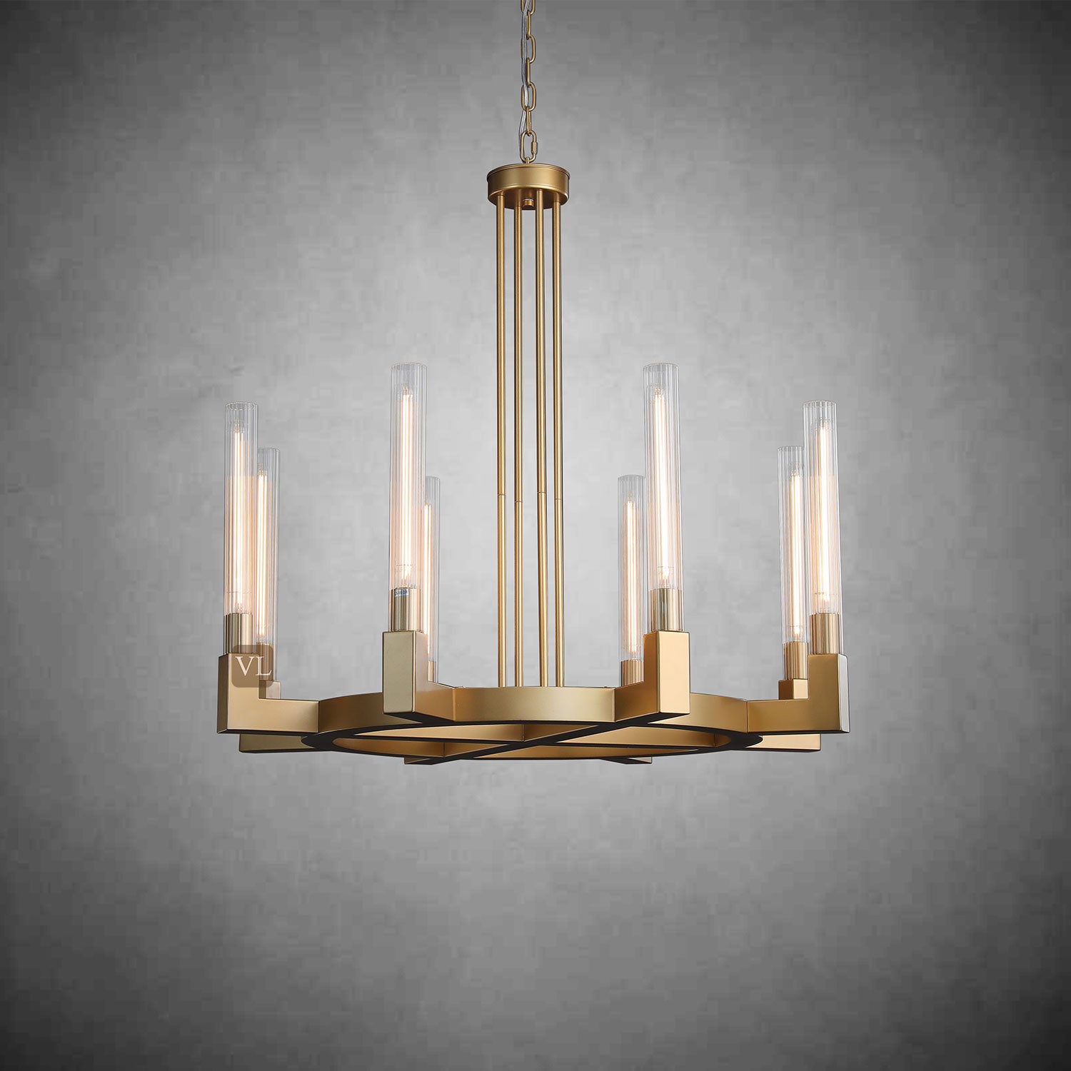 Caneluxe Round Chandelier