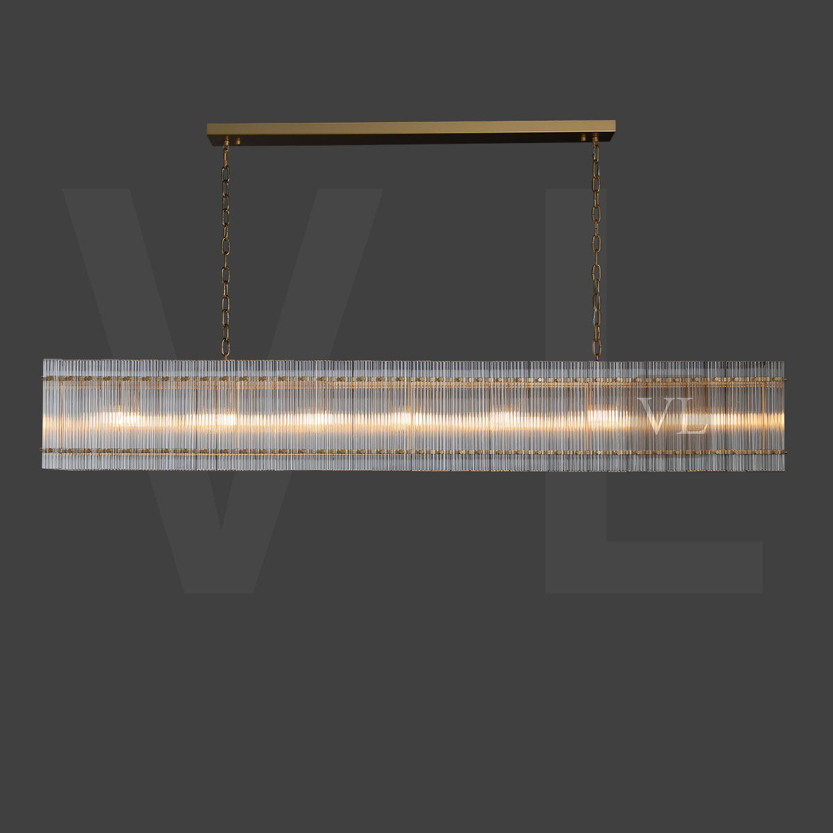 Marcus  Rectangle Chandelier