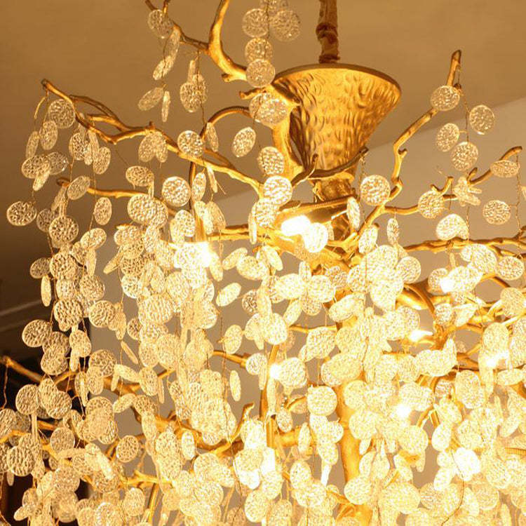 Long Vine Staircase Chandelier 78.7" 110"